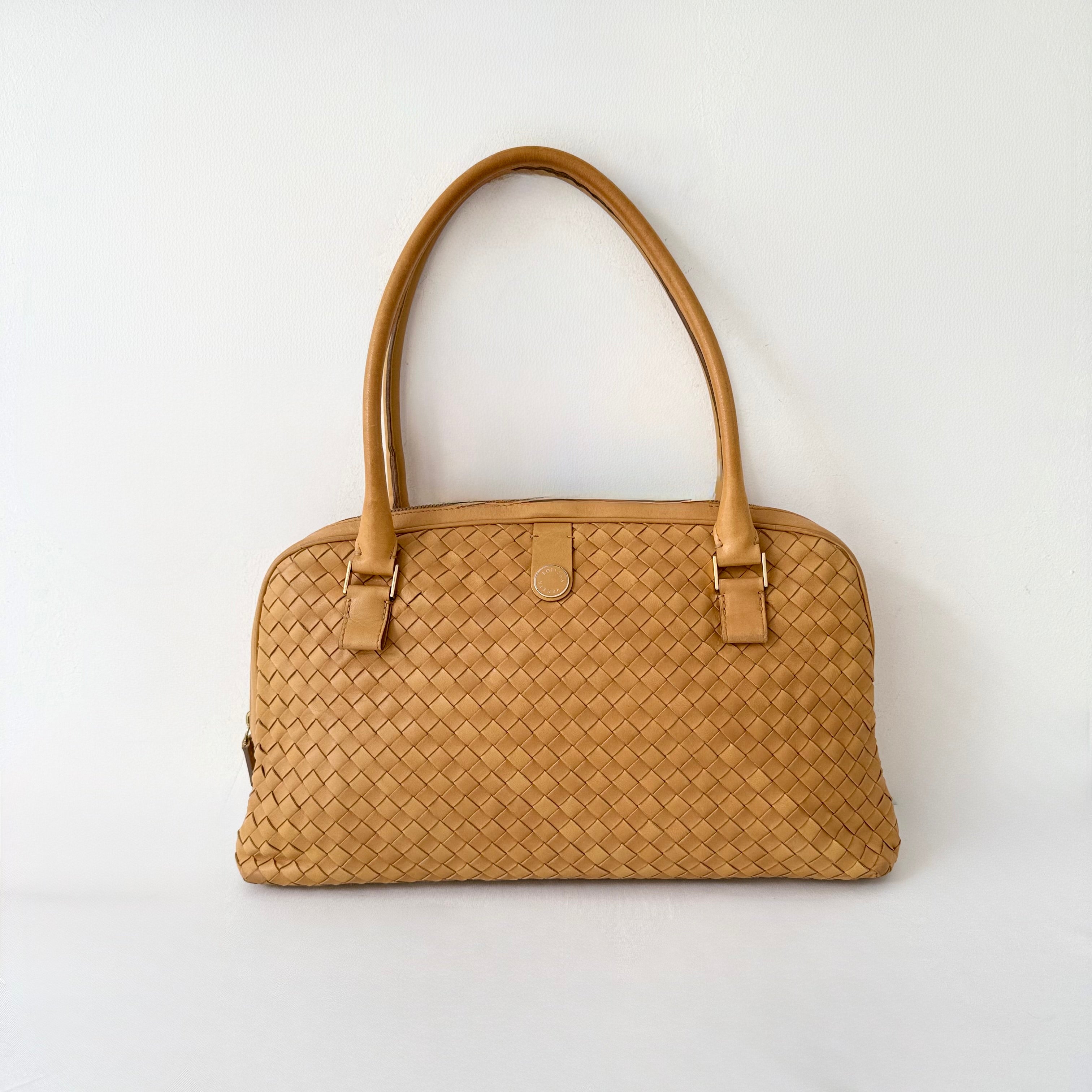 Bottega Veneta Intrecciato Top Handle Bag