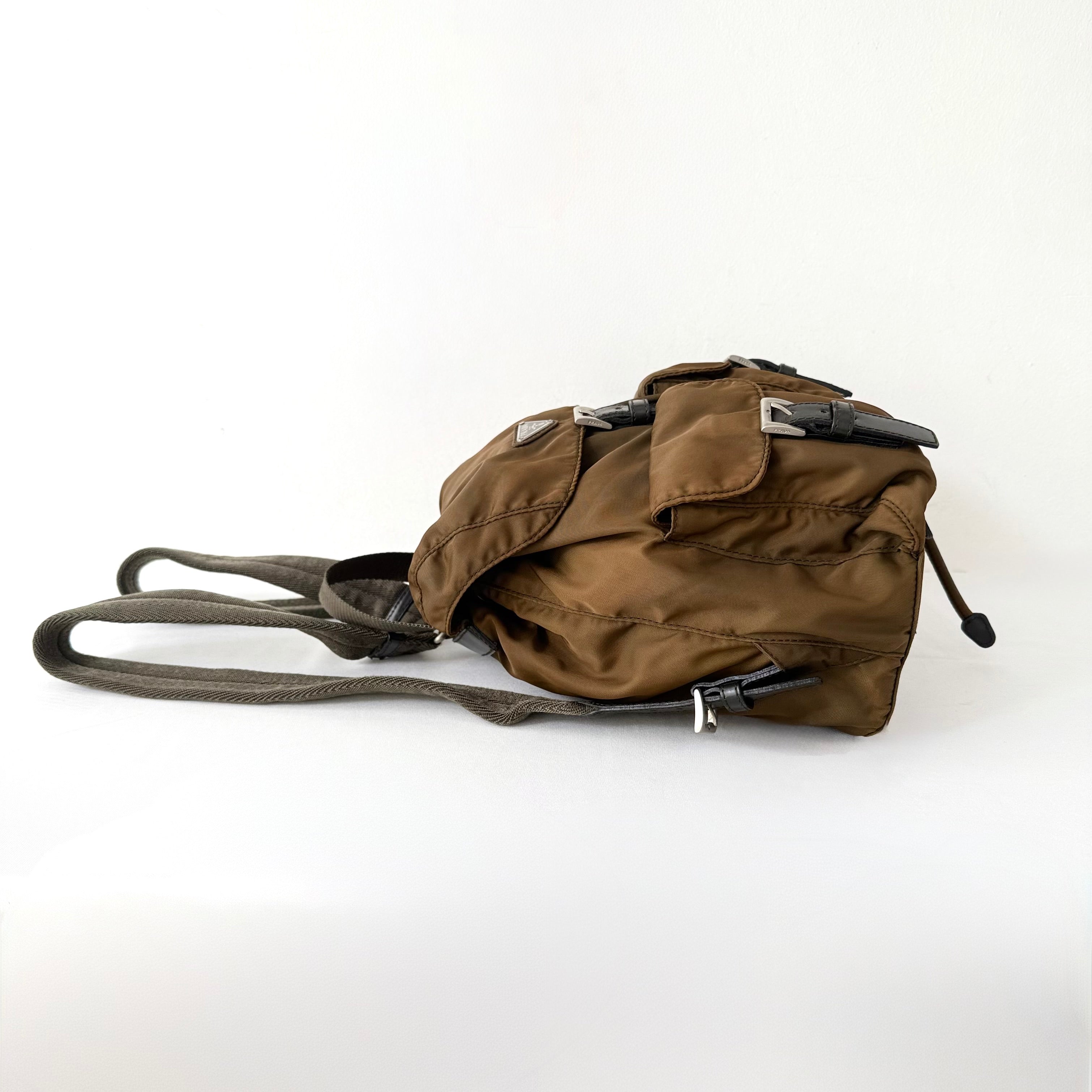 Prada Tessuto Nylon Vela Small Backpack