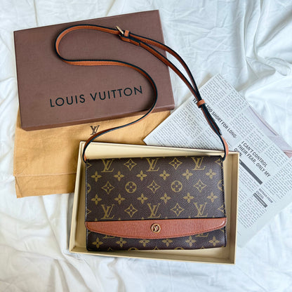 Louis Vuitton Monogram Bordeaux Shoulder Bag