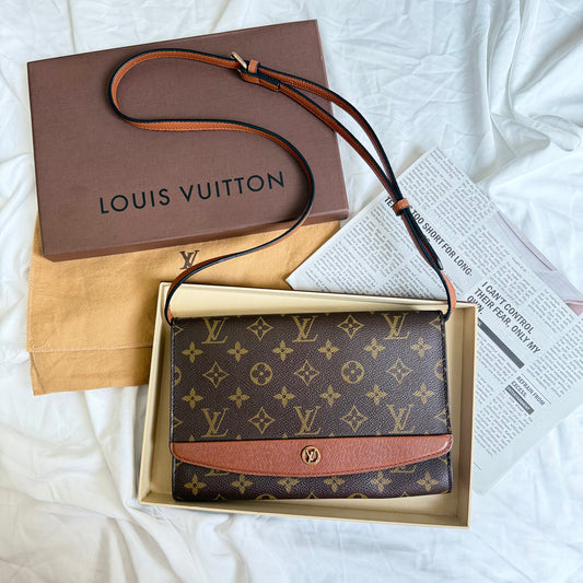 Louis Vuitton Monogram Bordeaux Shoulder Bag