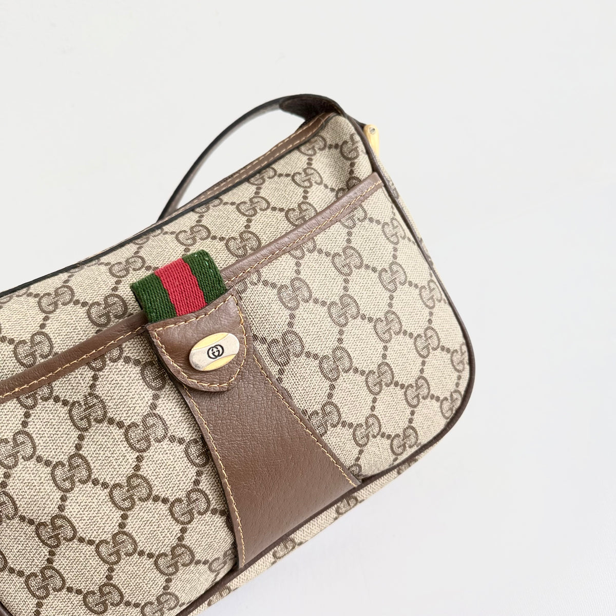 Gucci GG Web Sherry Line Crossbody