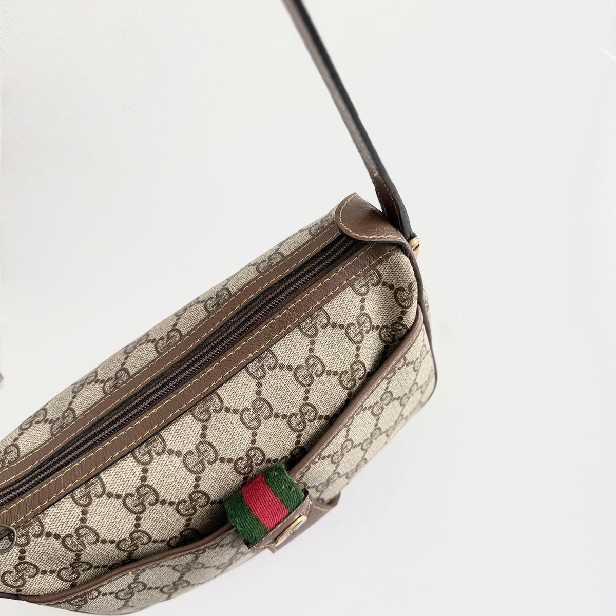 Gucci GG Web Sherry Line Crossbody