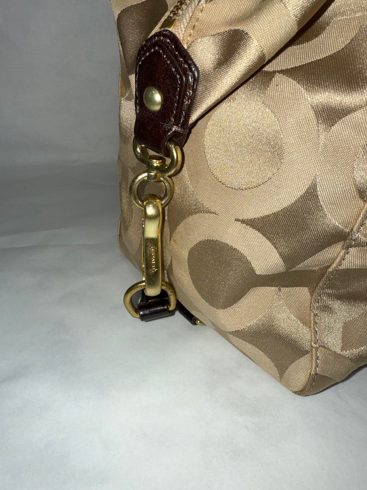 Coach Madison Signature Sabrina Satchel Bag