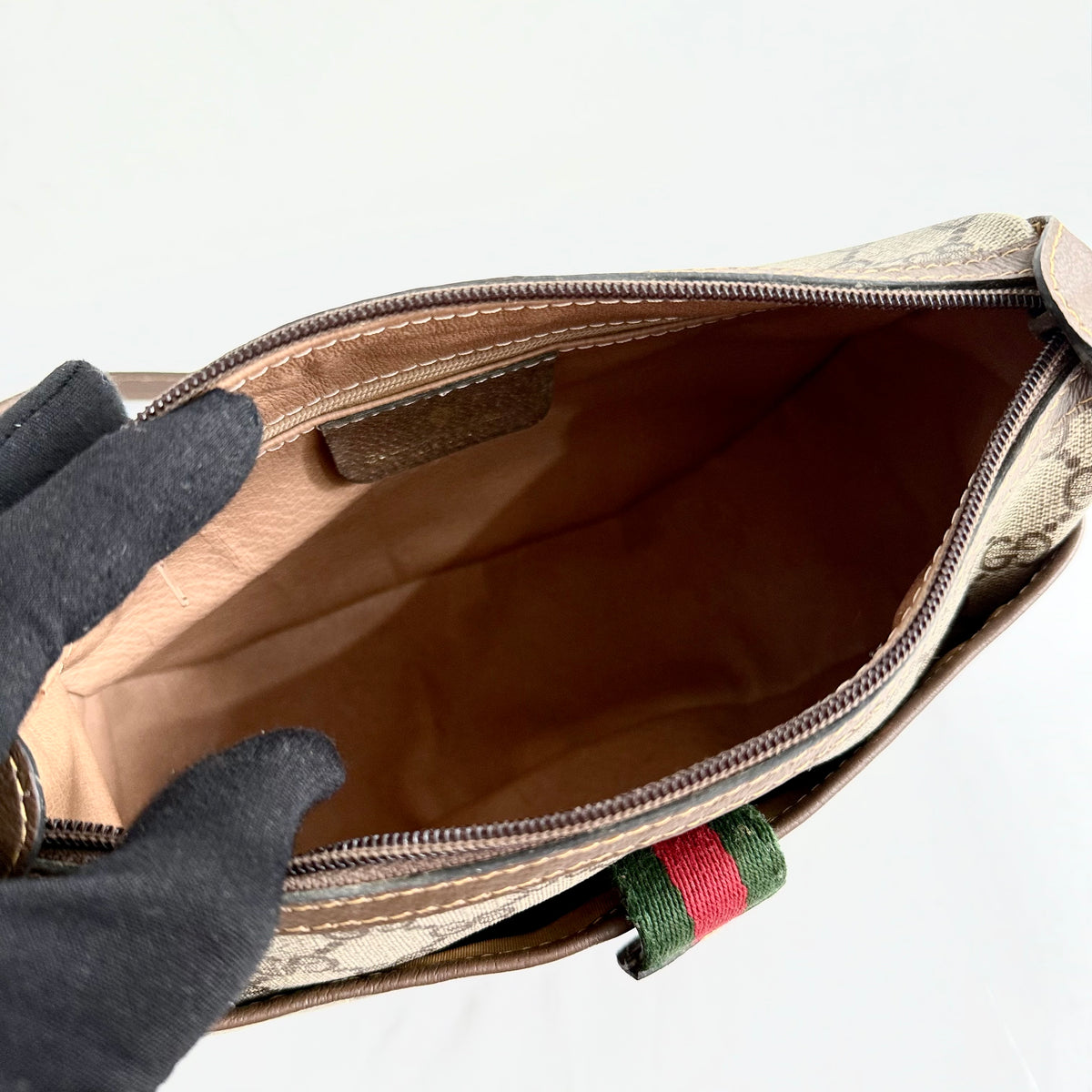Gucci GG Web Sherry Line Crossbody