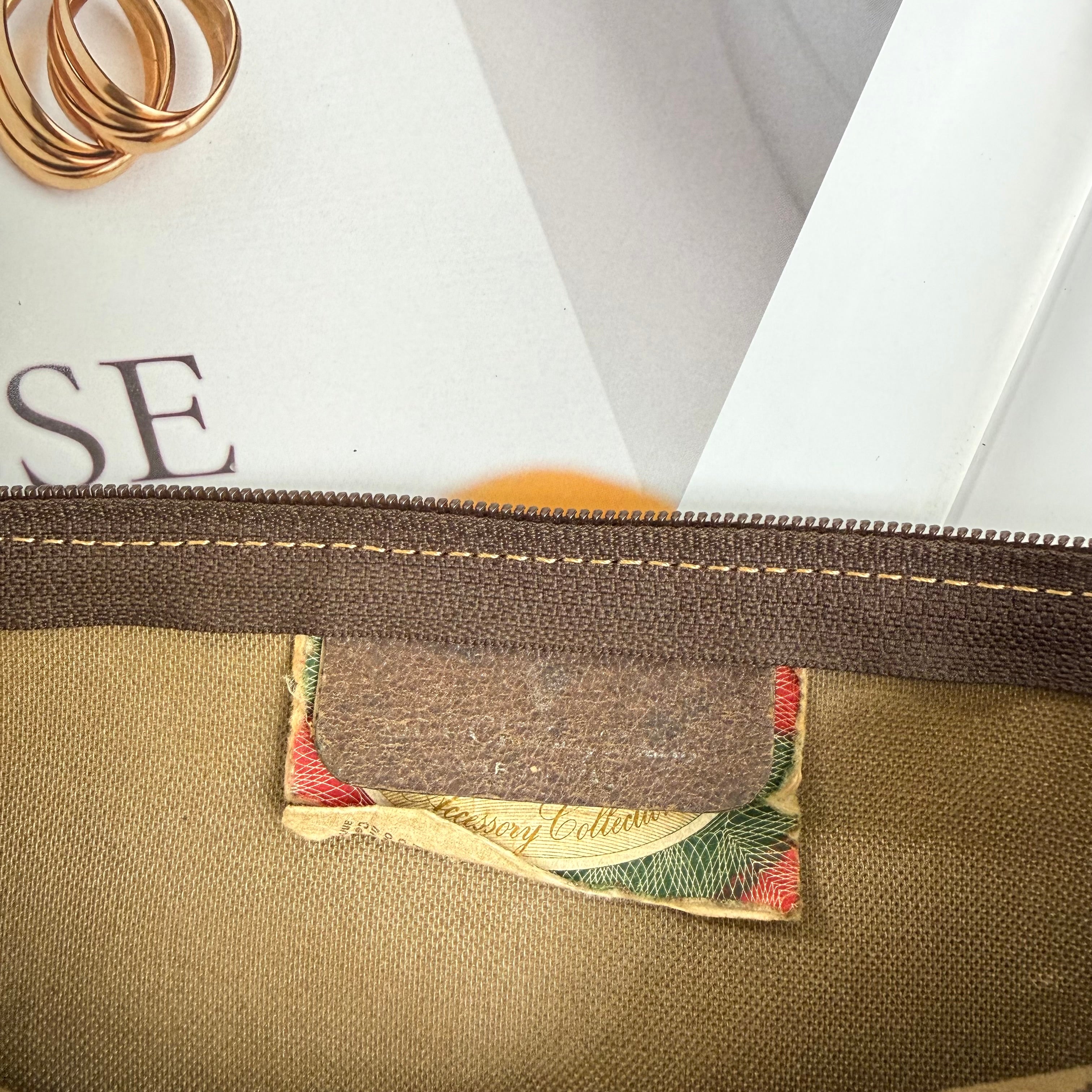 Gucci GG Monogram Brown Pochette