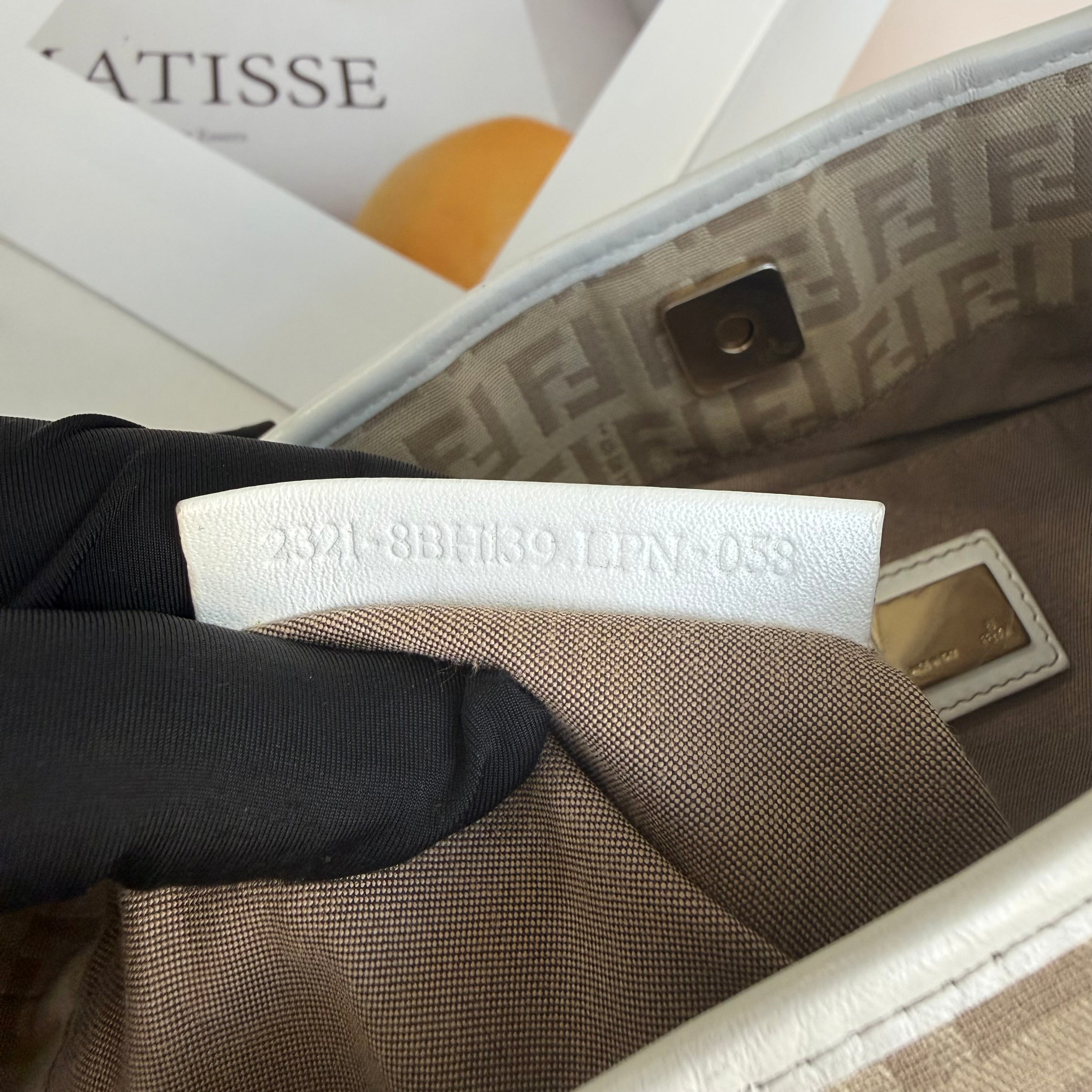 Fendi Zucchino FF Tote Bag