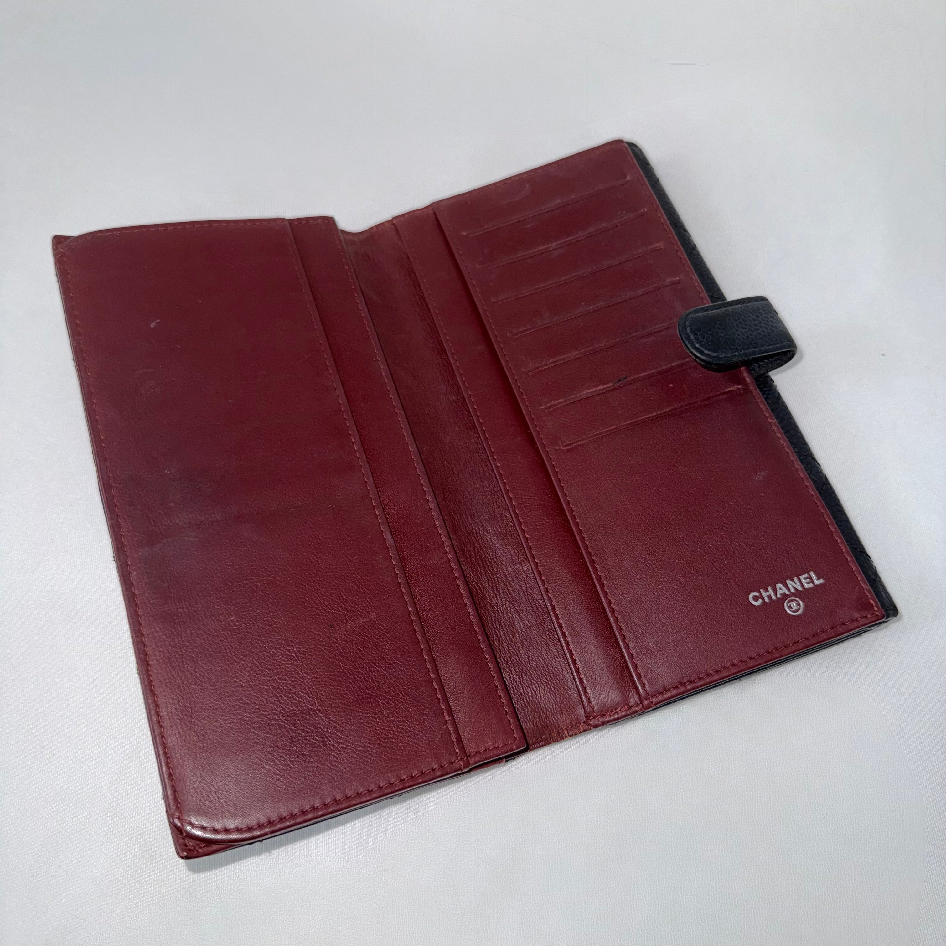 (RESERVED) Chanel Caviar Classic Flap Long Wallet