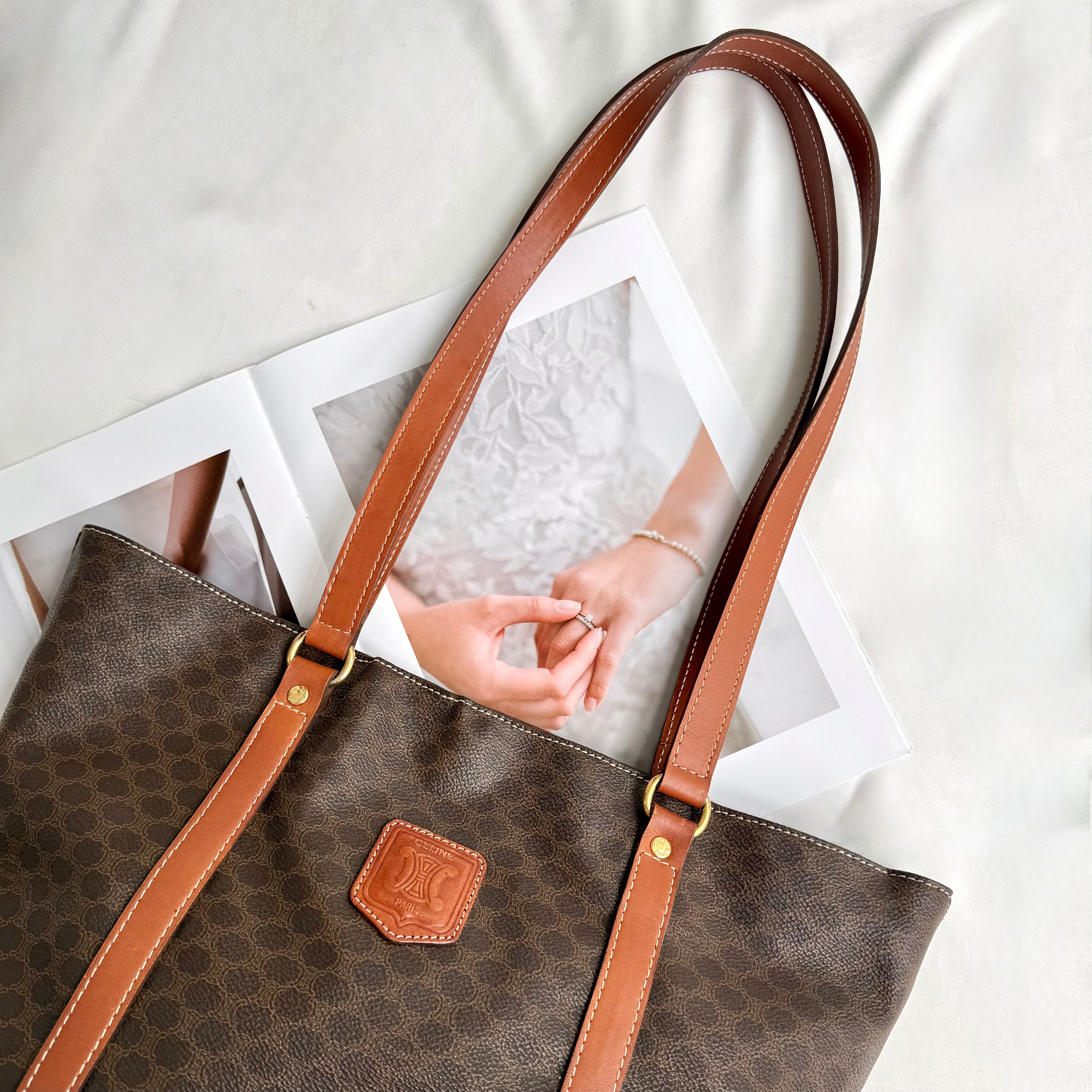 Celine Macadam Triomphe Tote Bag