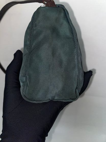PRADA Pouch Nylon Green
