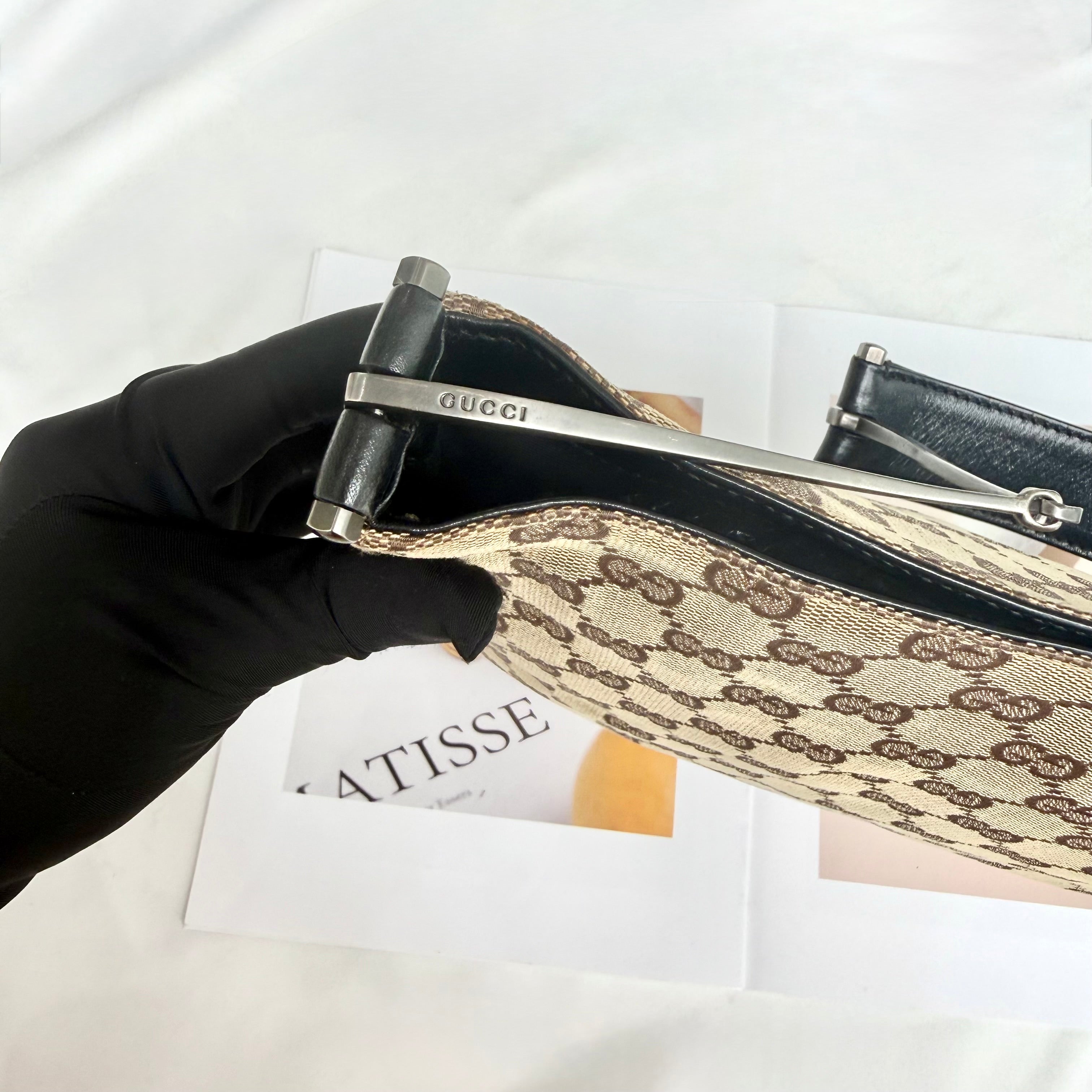 Gucci Brown GG Canvas Shoulder Bag