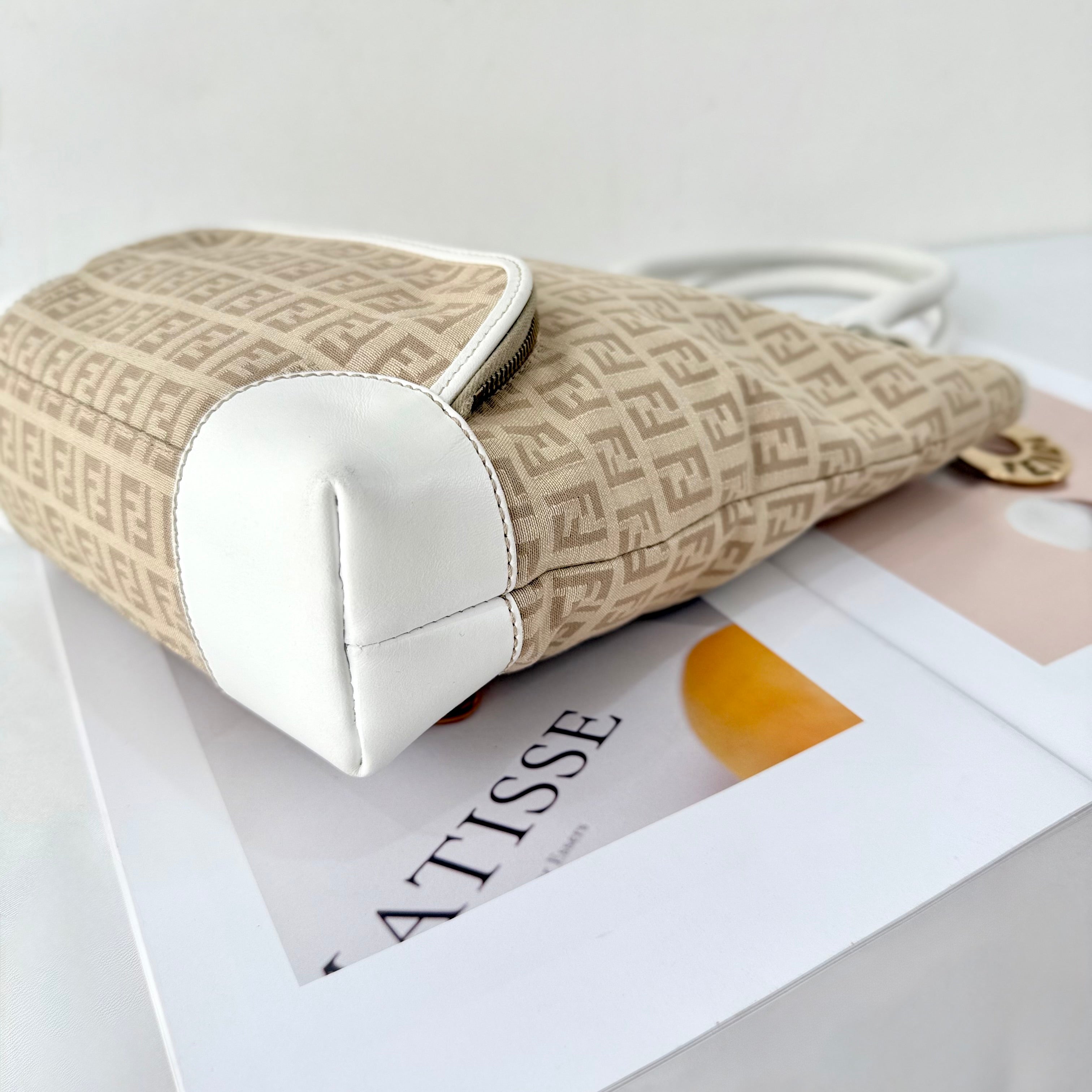 Fendi Zucchino FF Tote Bag