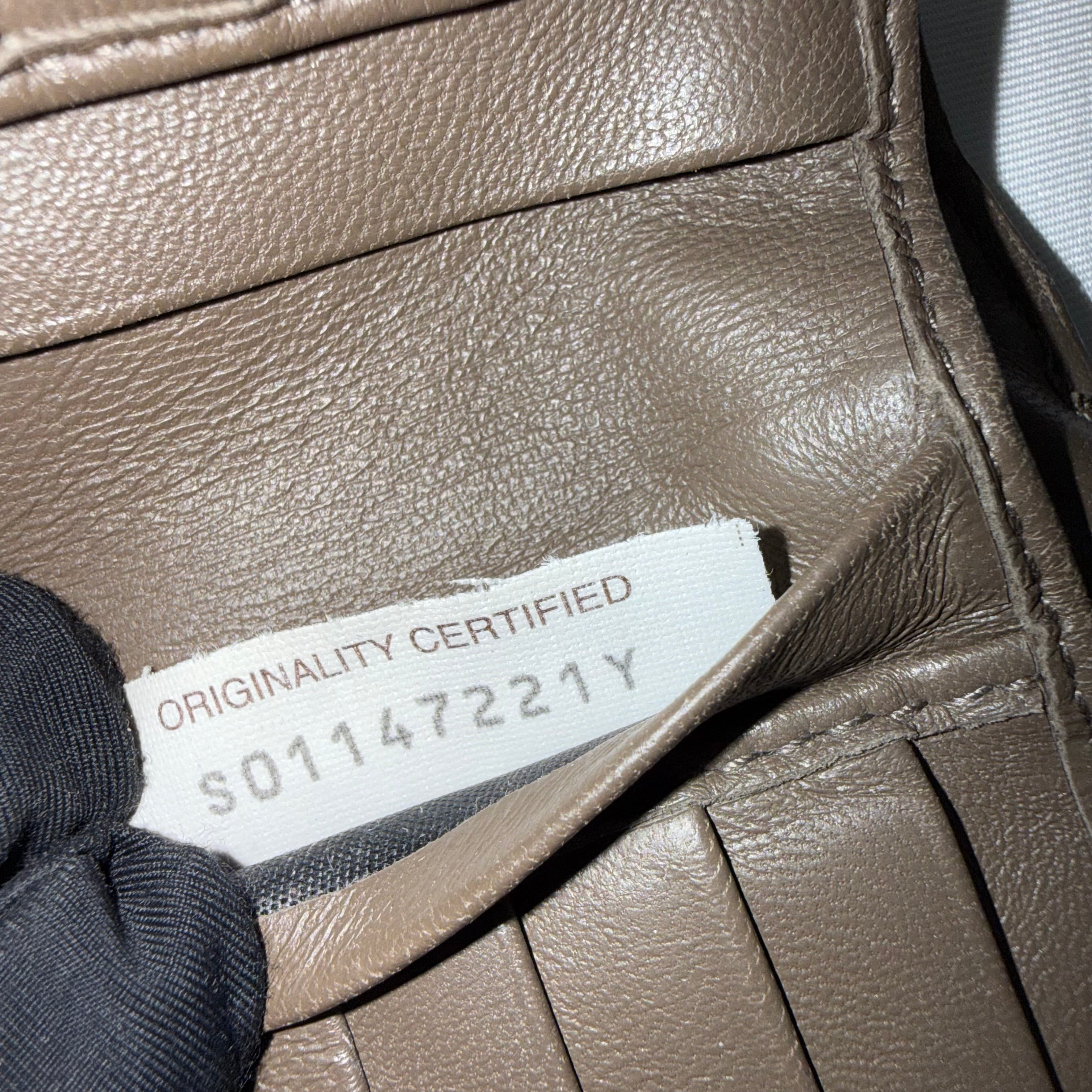 Bottega Veneta Intrecciato Leather Brown Bi-Fold Wallet