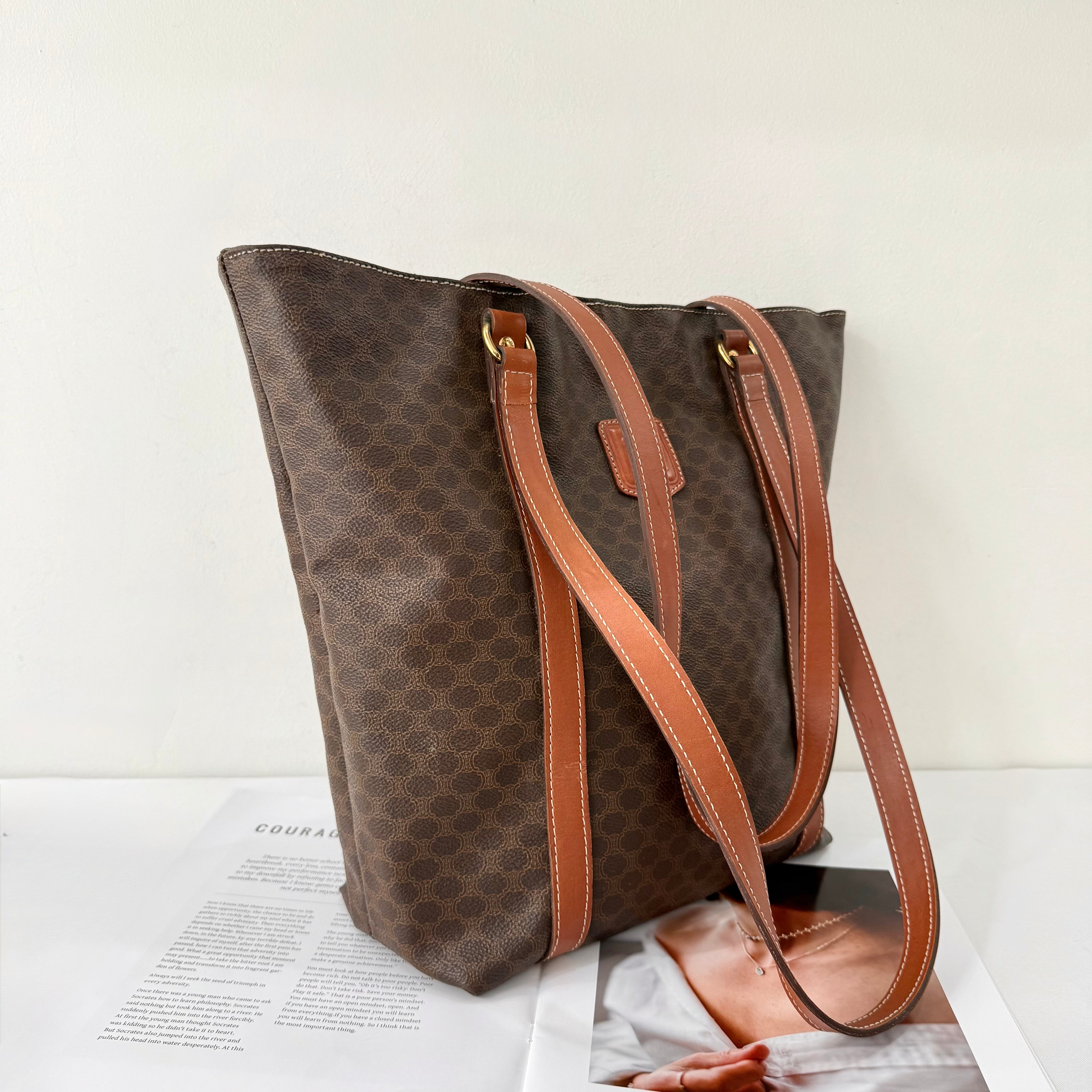 Celine Macadam Triomphe Tote Bag