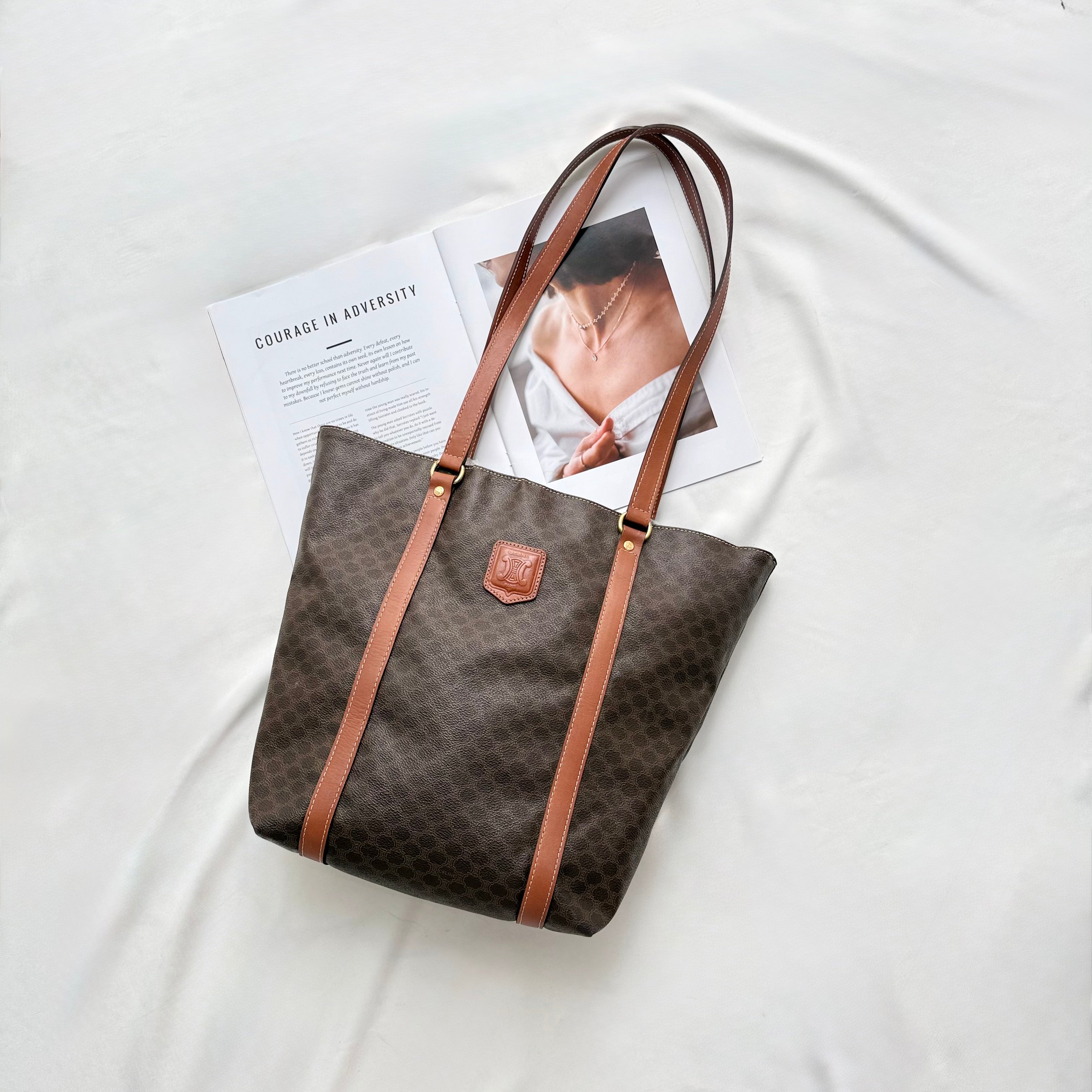 Celine Macadam Triomphe Tote Bag