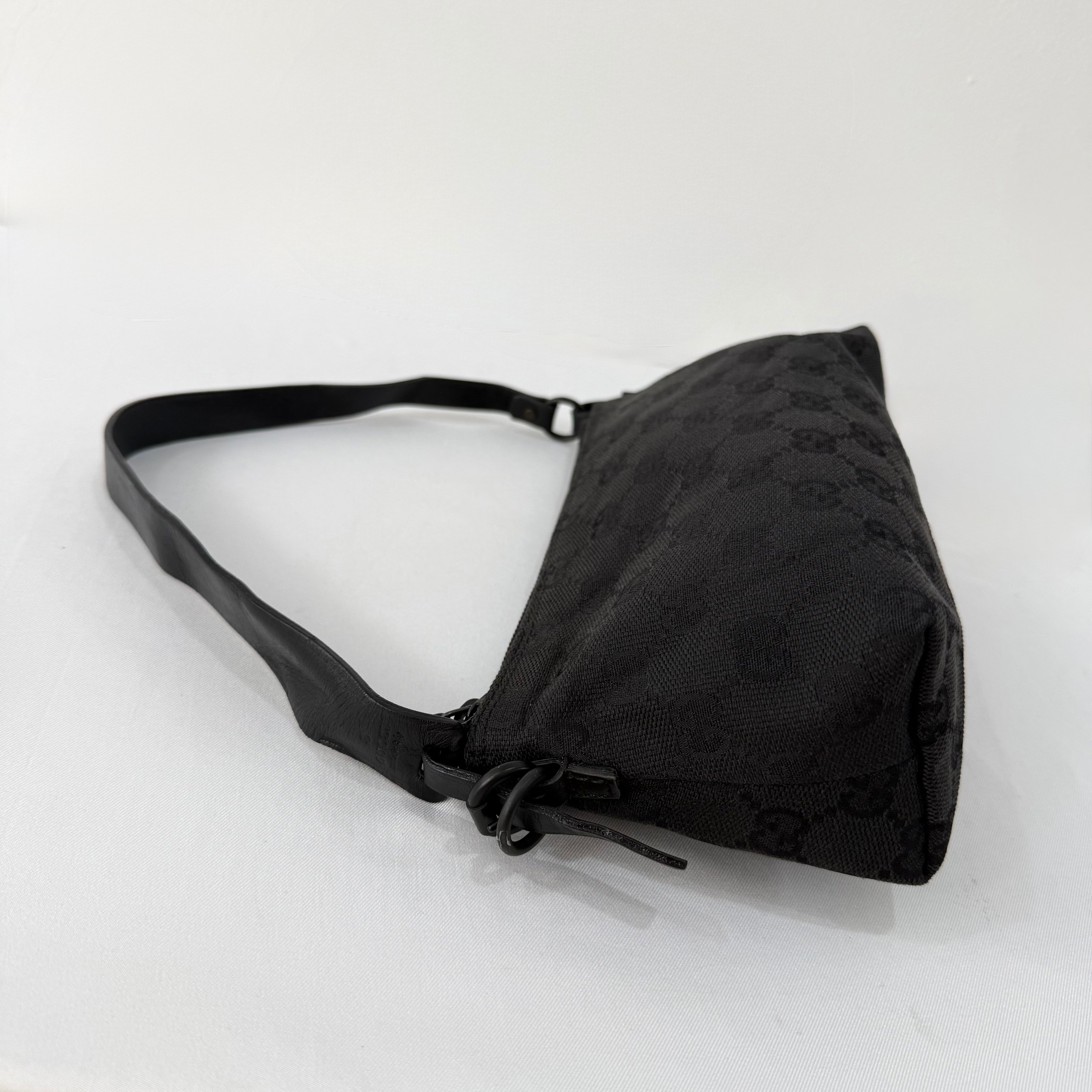 Gucci Black Monogram Pochette