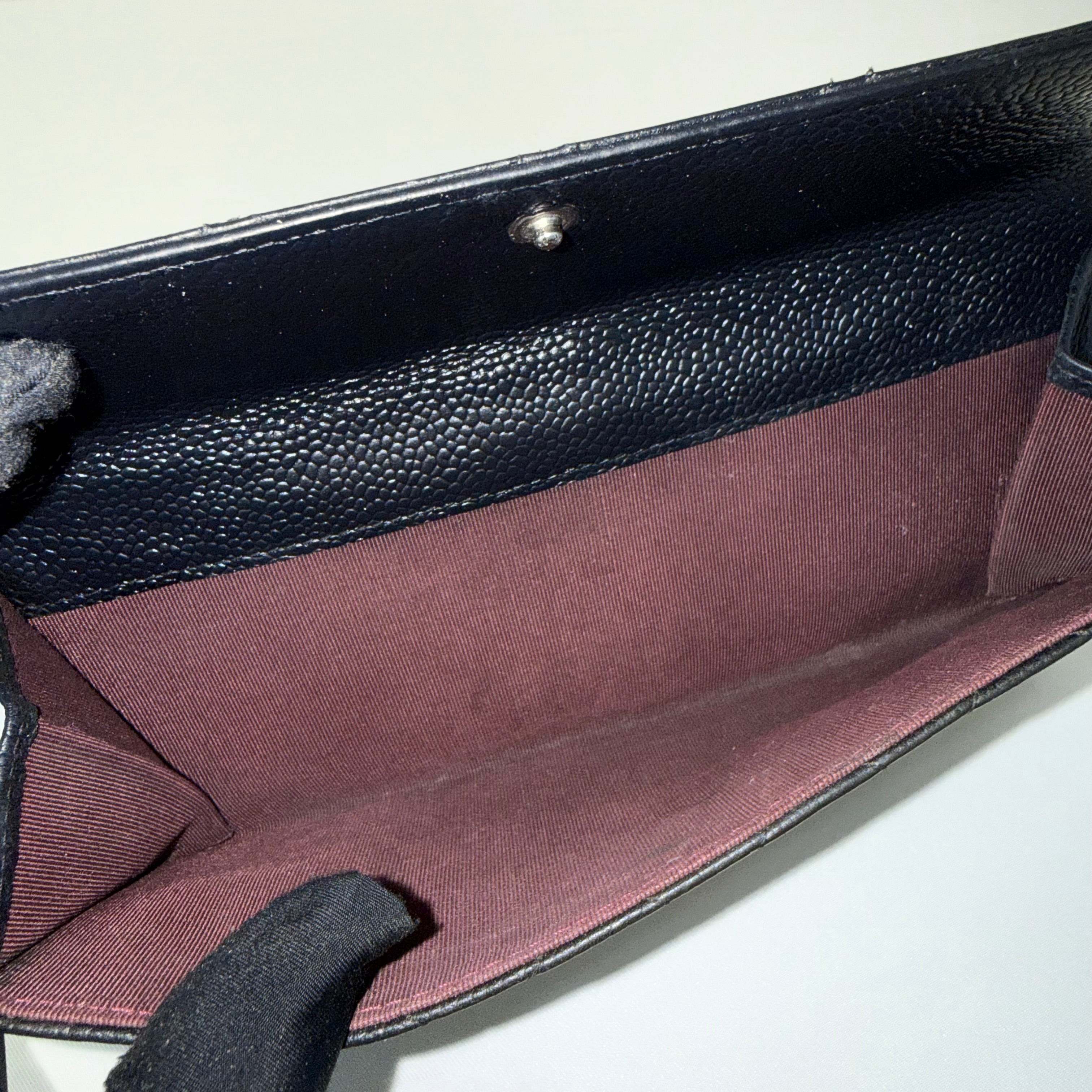 (RESERVED) Chanel Caviar Classic Flap Long Wallet