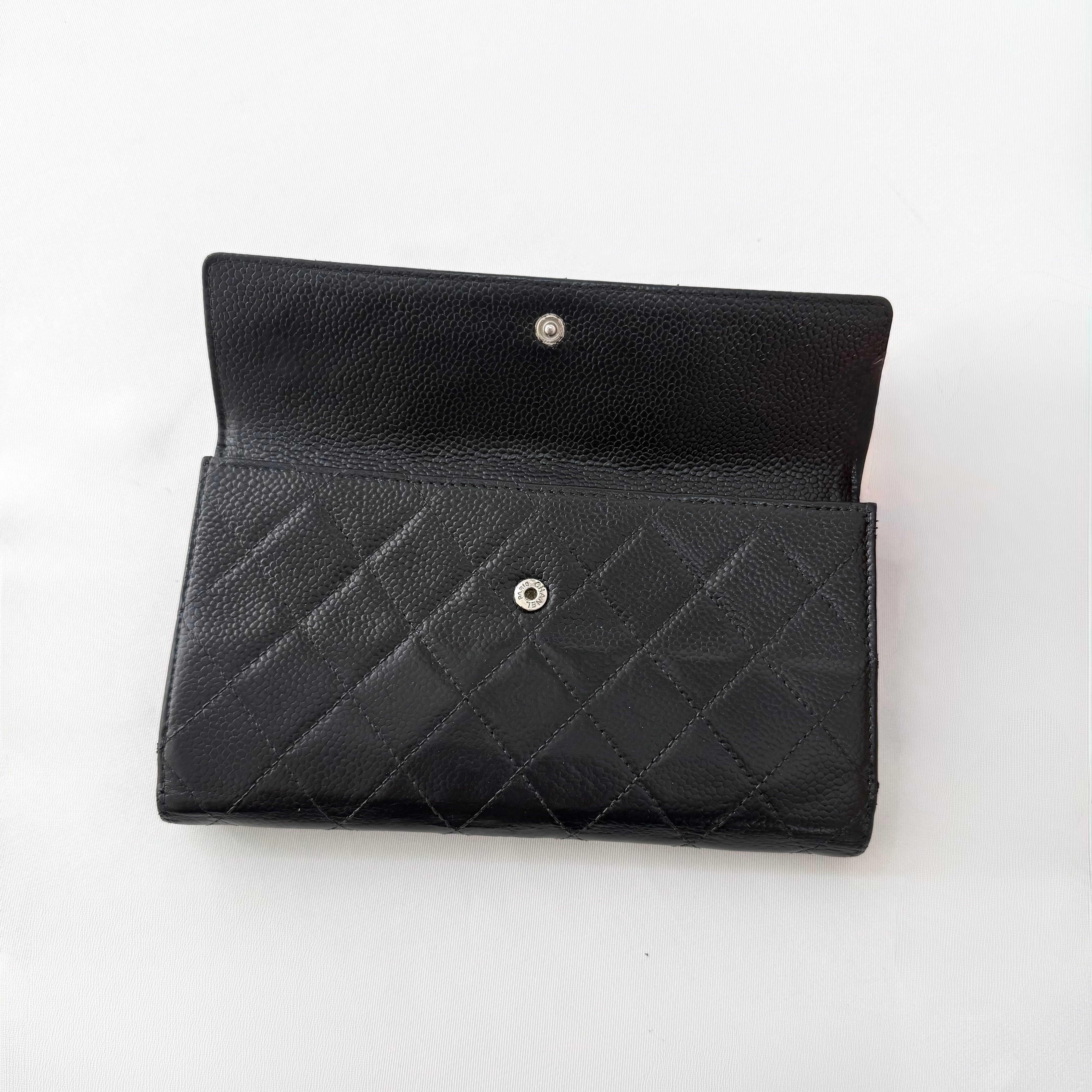 (RESERVED) Chanel Caviar Classic Flap Long Wallet