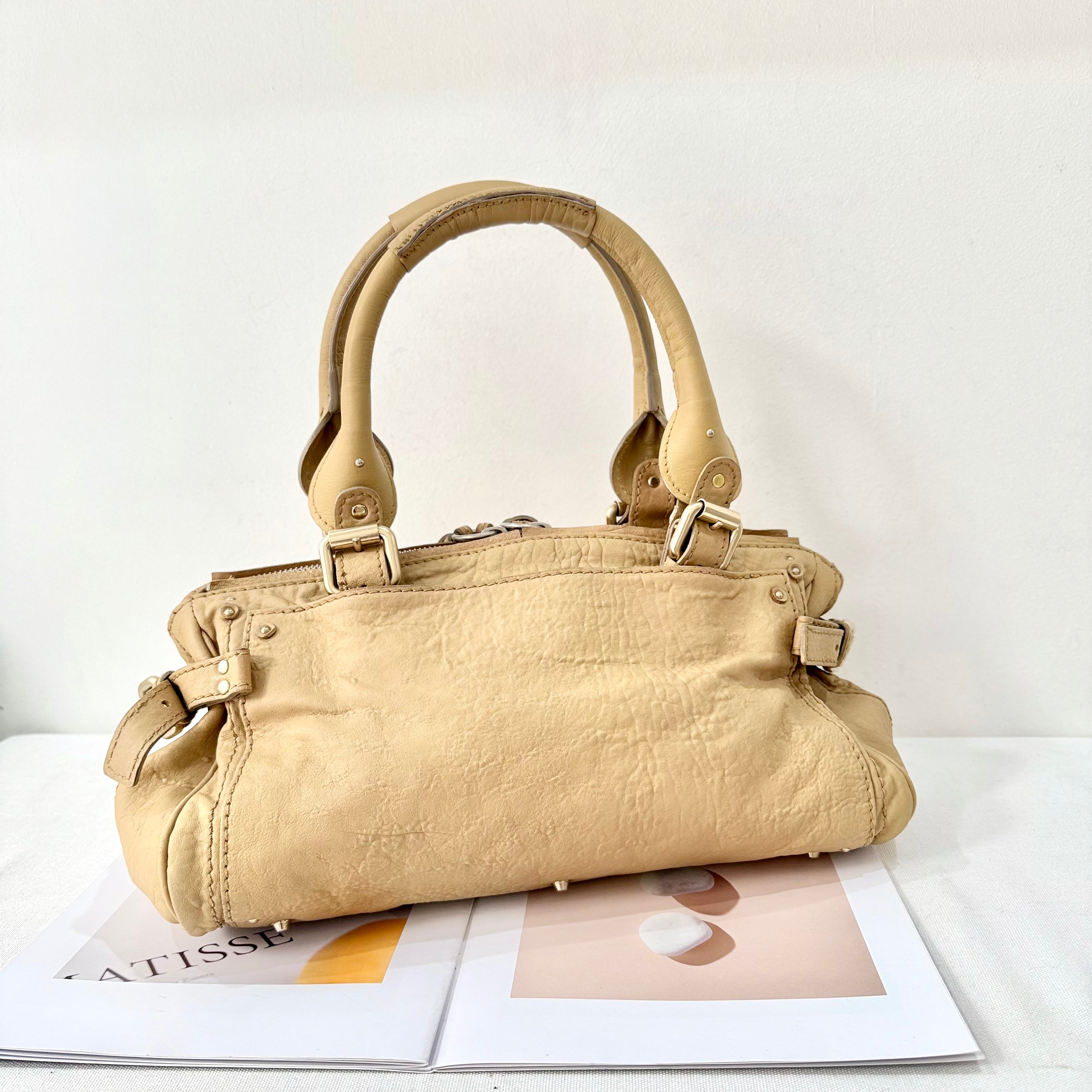 Chloe Brown Paddigton Capsule Leather Shoulder Bag
