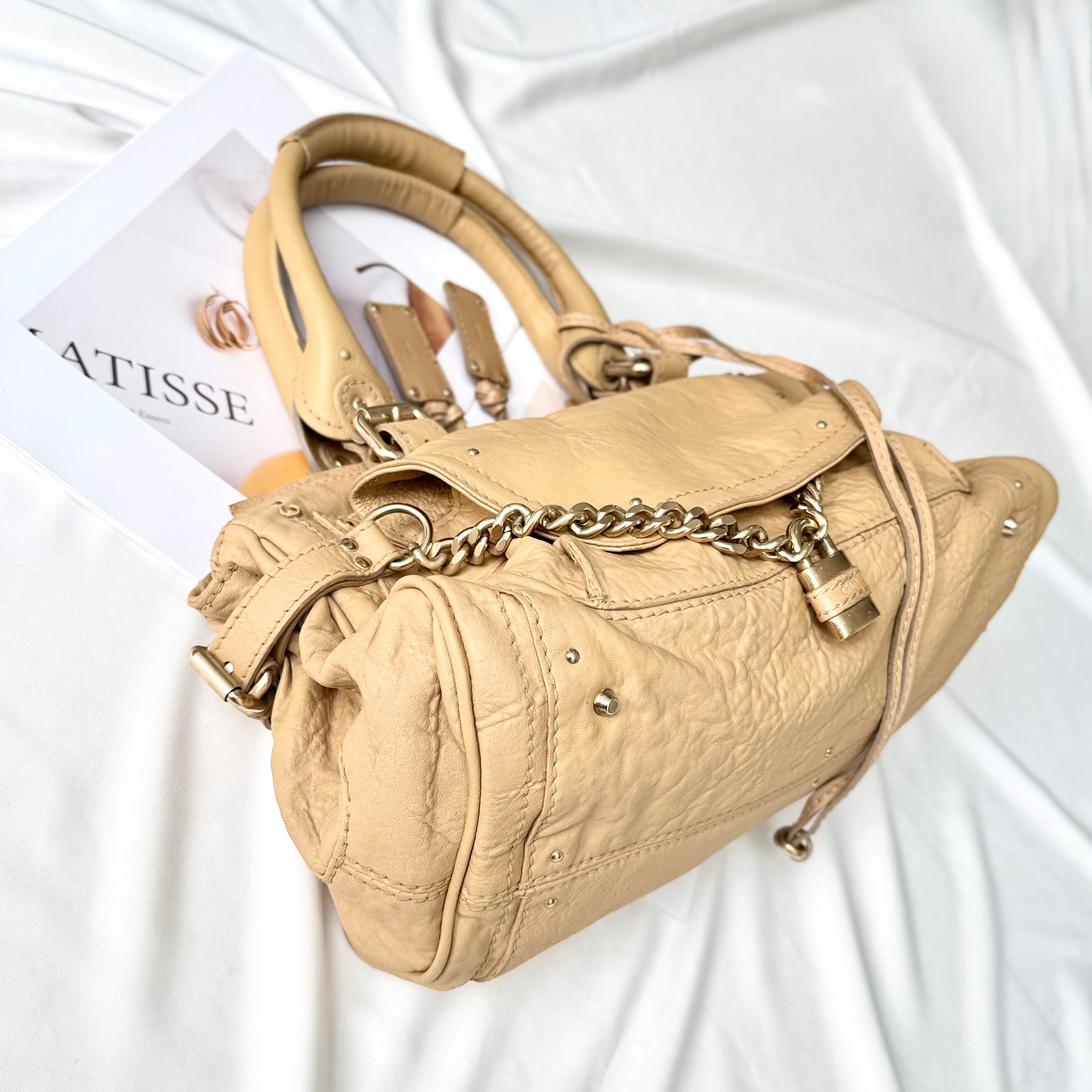 Chloe Brown Paddigton Capsule Leather Shoulder Bag