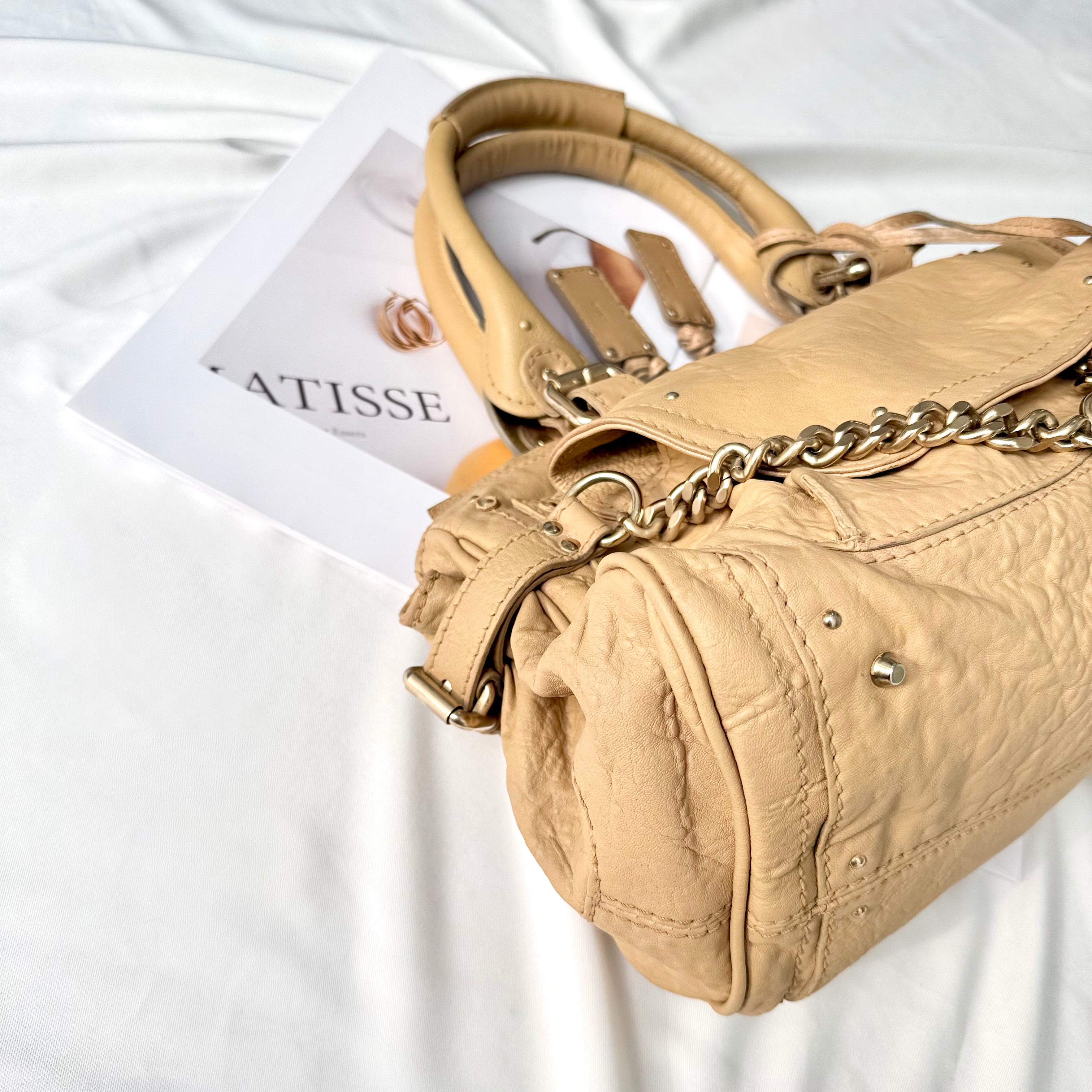 Chloe Brown Paddigton Capsule Leather Shoulder Bag