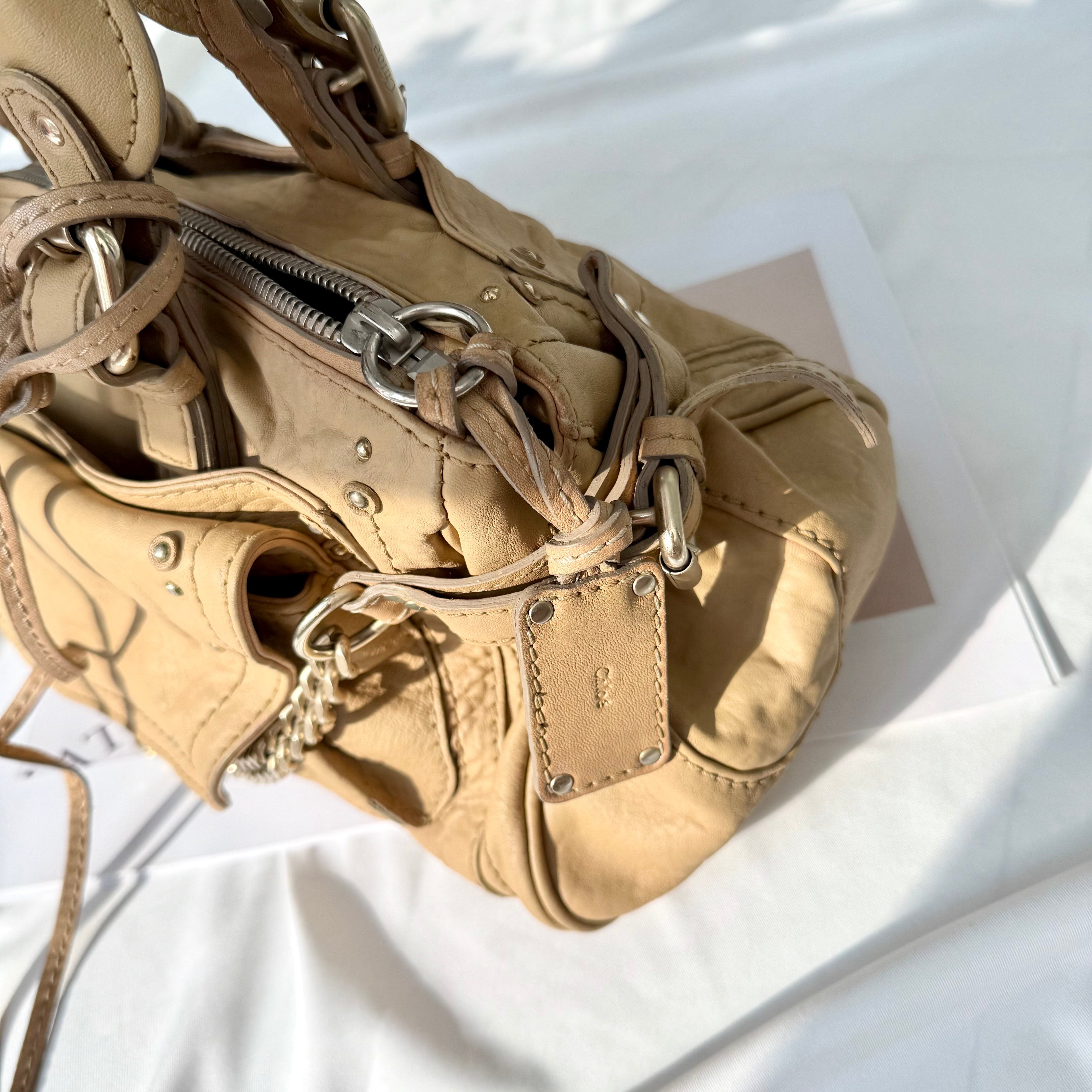 Chloe Brown Paddigton Capsule Leather Shoulder Bag