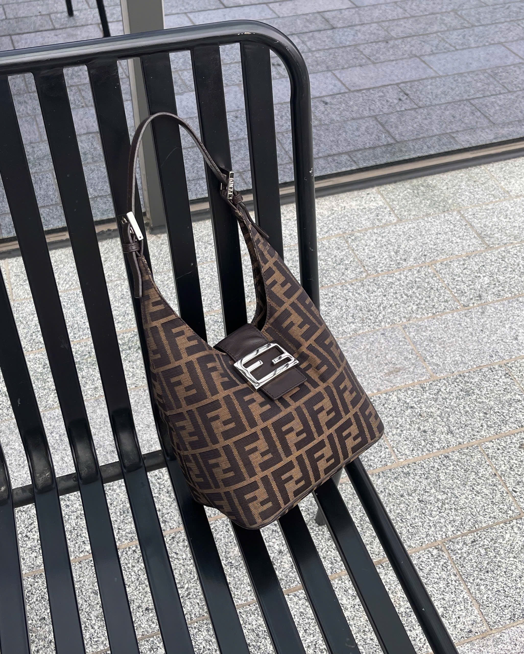 FENDI Zucca Pattern Shoulder Bag