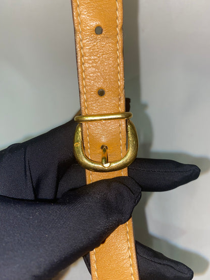 Gucci Vintage GG Canvas Crossbody Shoulder Bag