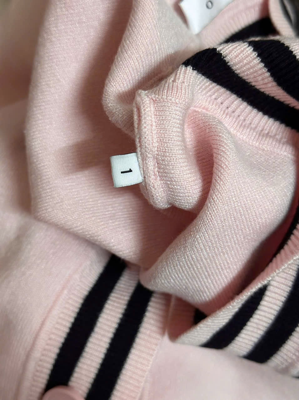 SANDRO Paris Knit Cardigan Pink