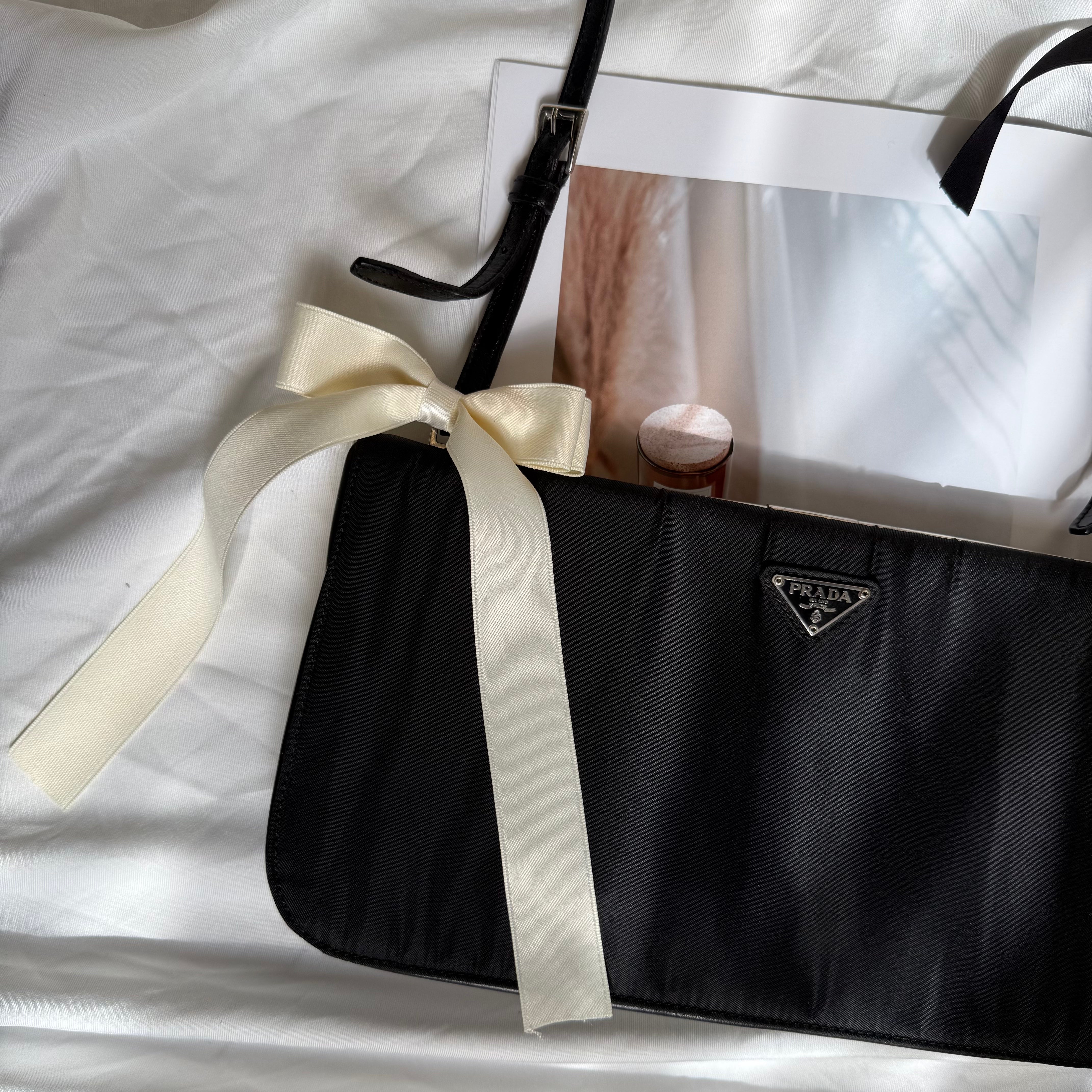 Prada Tessuto Nylon Shoulder Bag
