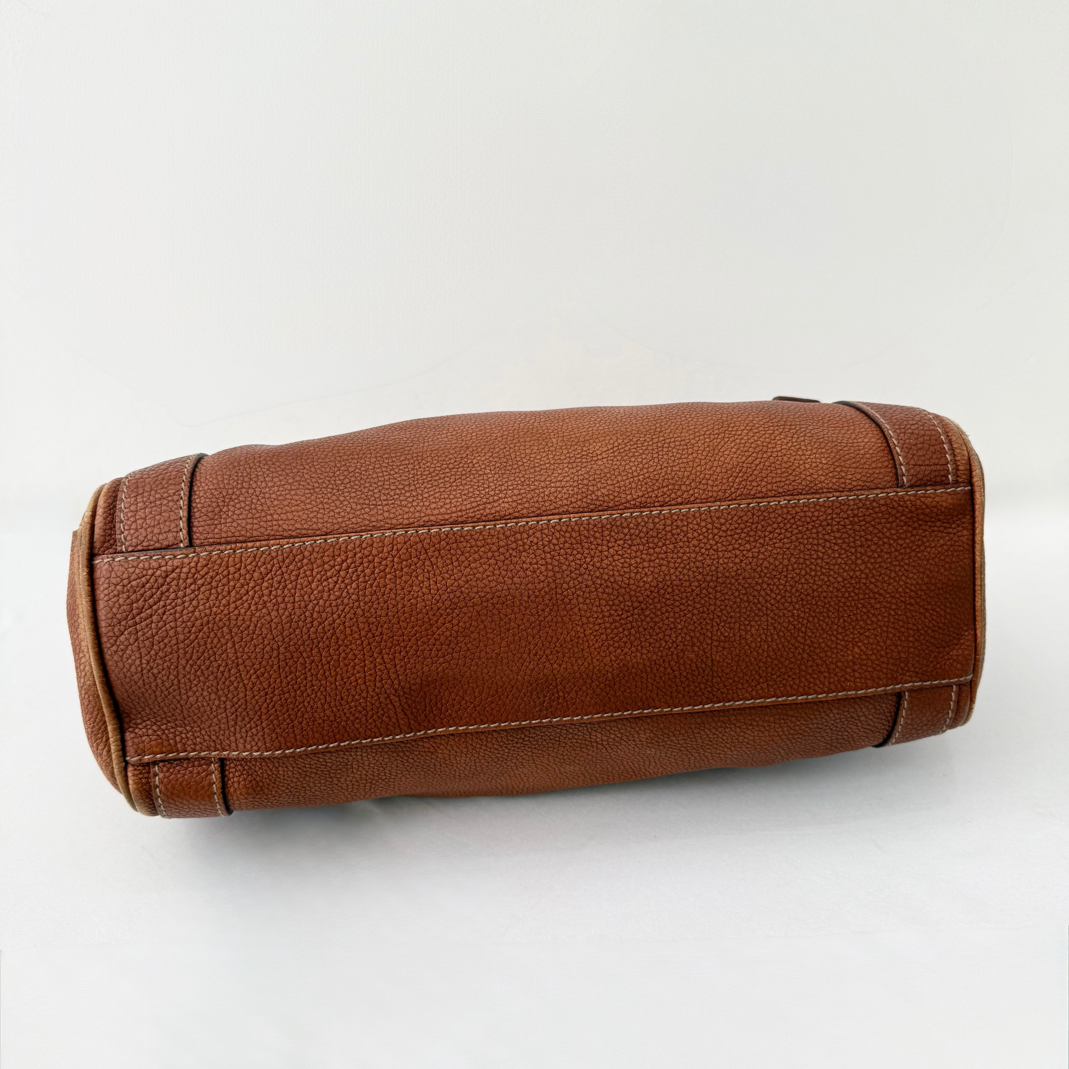 Dolce & Gabbana Brown Leather Satchel