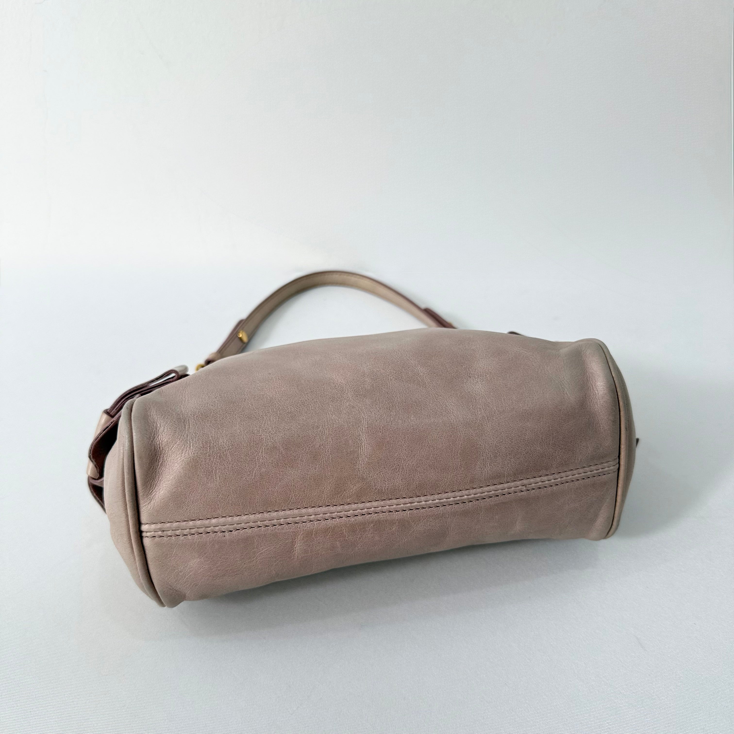 Miu Miu Vitello Lux Bow Baguette 
