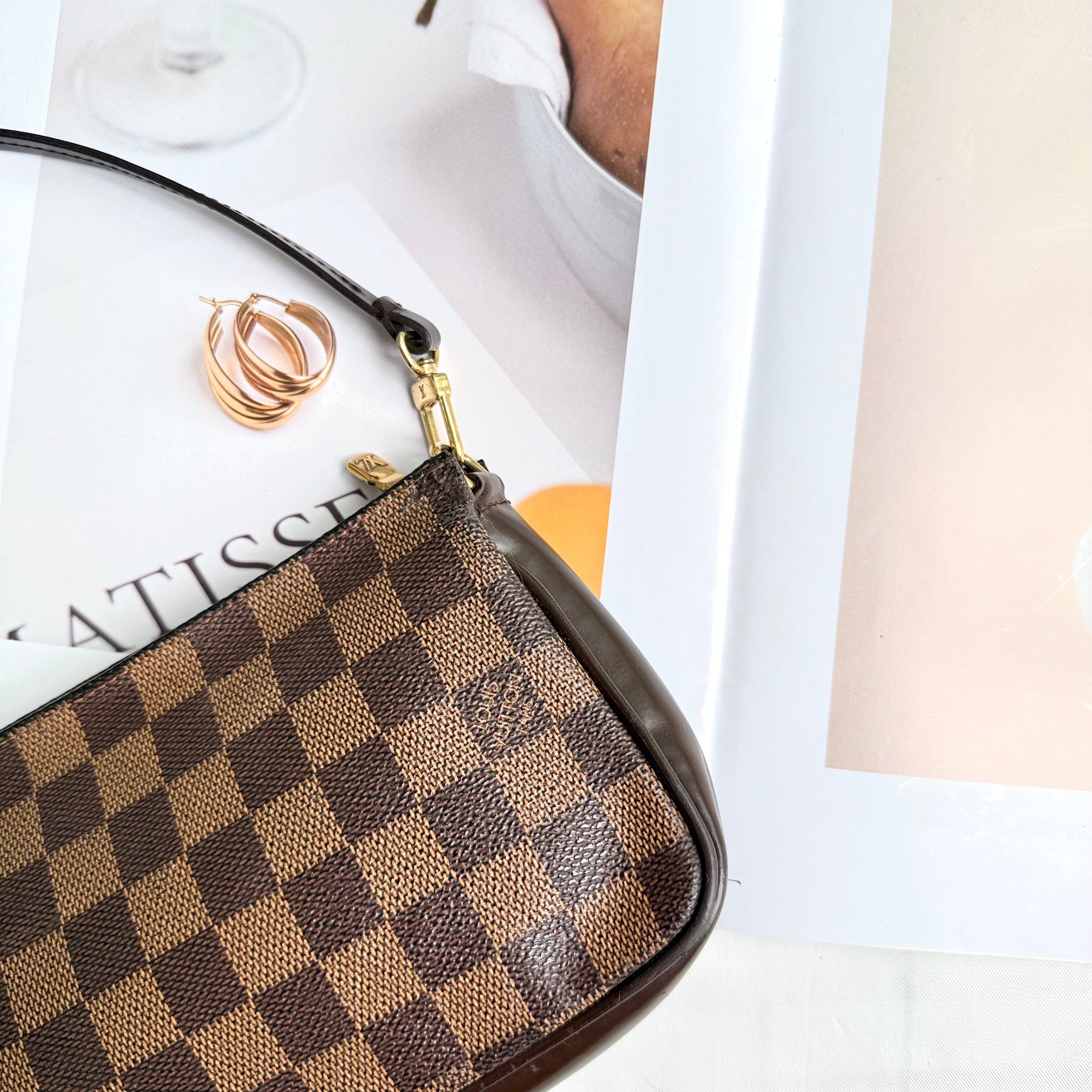 Louis Vuitton Pochette Accessories Damier Ebene