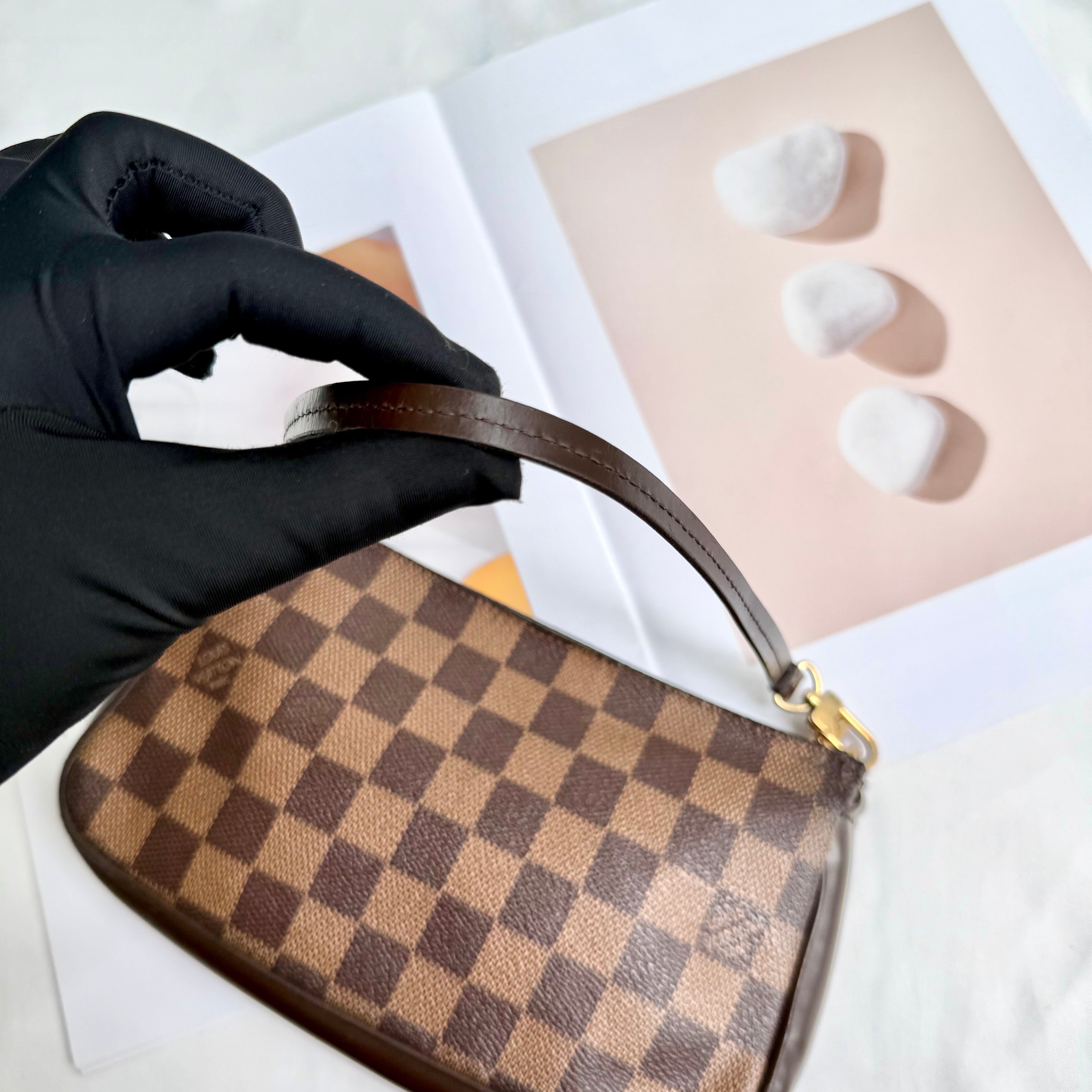 Louis Vuitton Pochette Accessories Damier Ebene