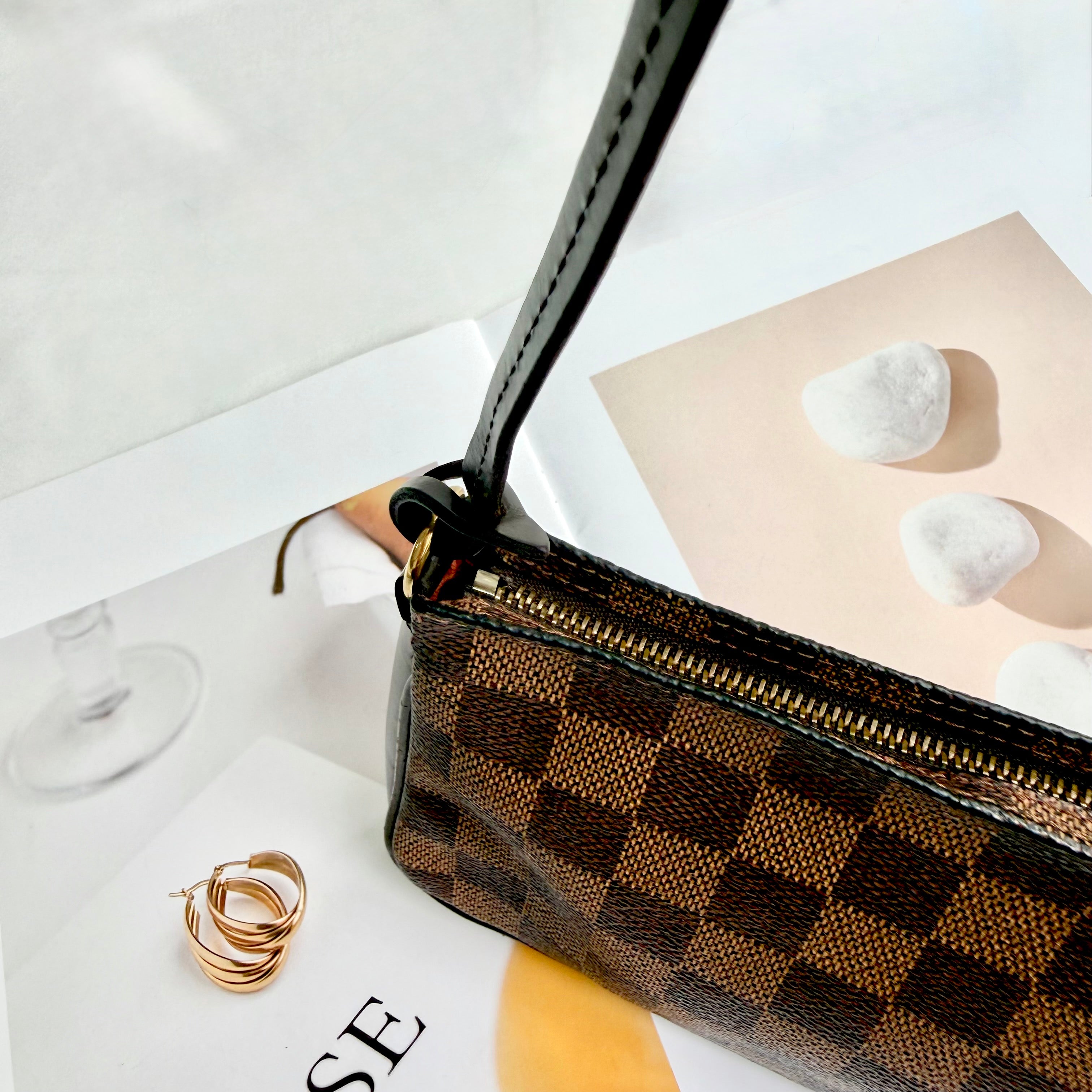 Louis Vuitton Pochette Accessories Damier Ebene