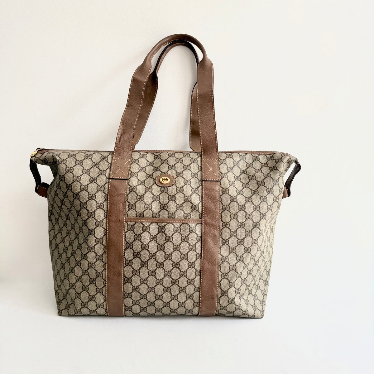 Gucci Large Tote in GG Supreme Canvas