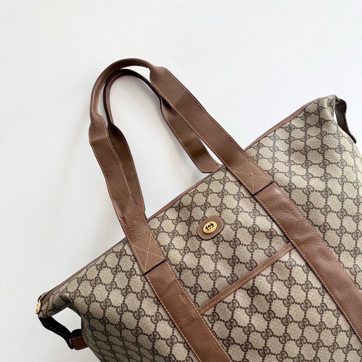 Gucci Large Tote in GG Supreme Canvas