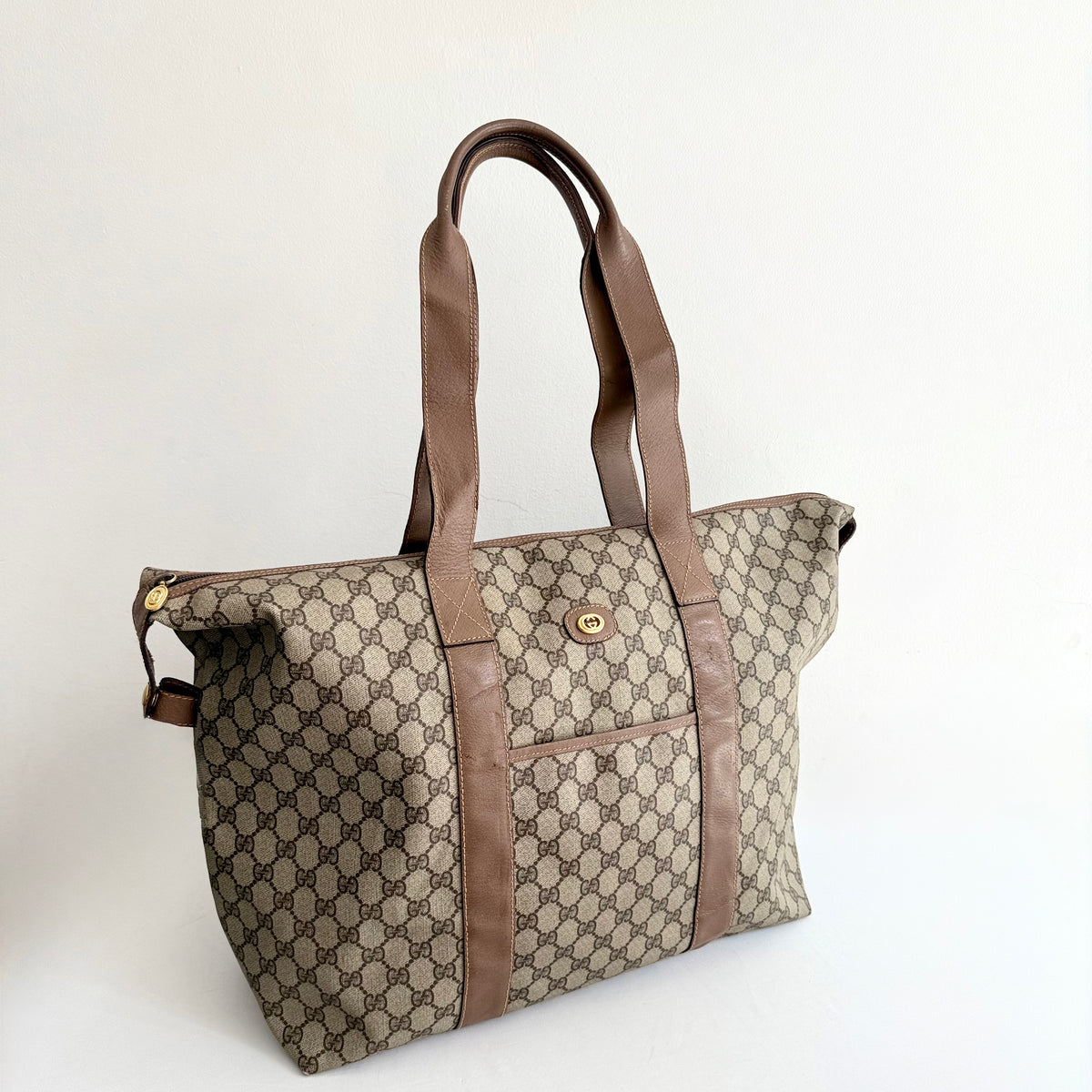 Gucci Large Tote in GG Supreme Canvas