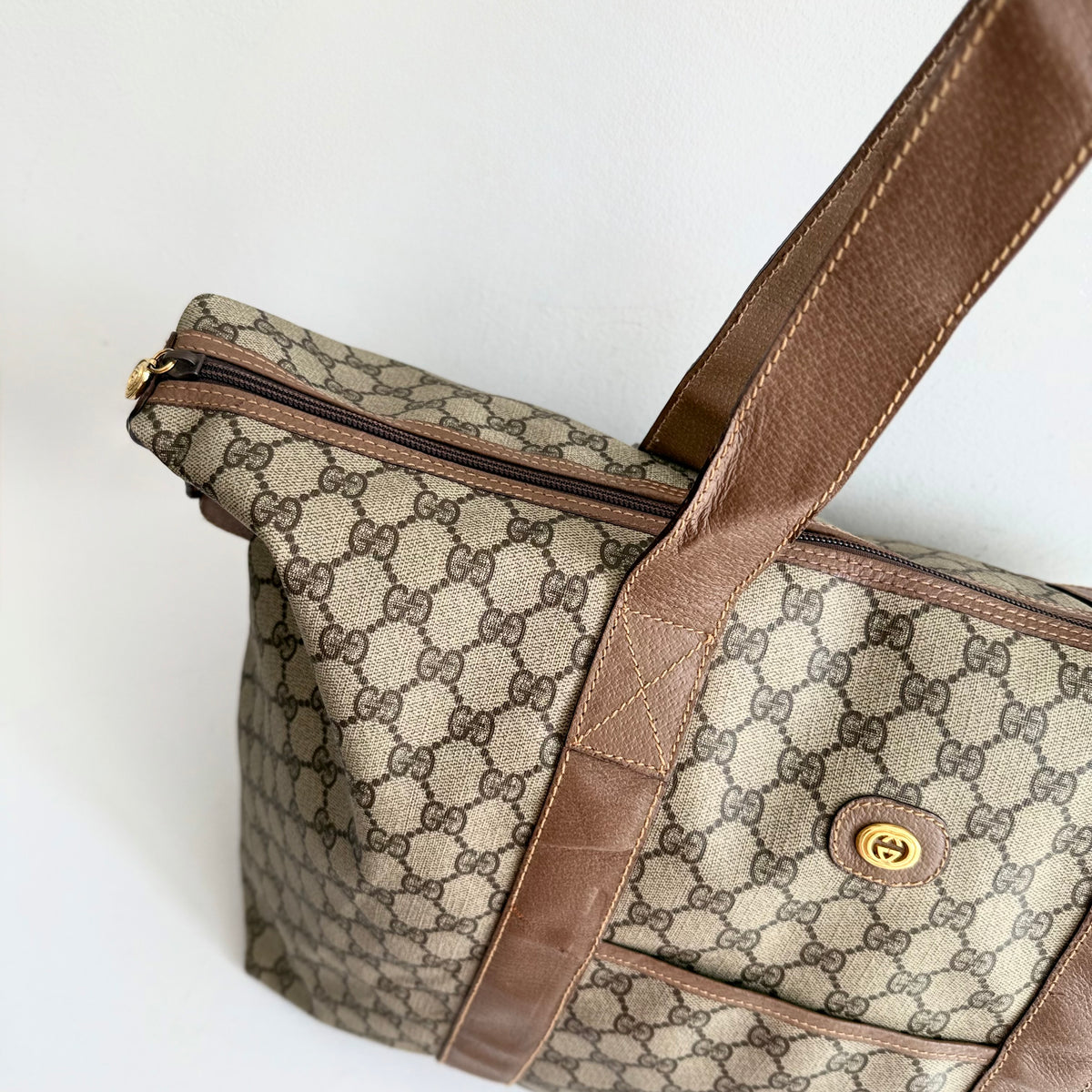 Gucci Large Tote in GG Supreme Canvas