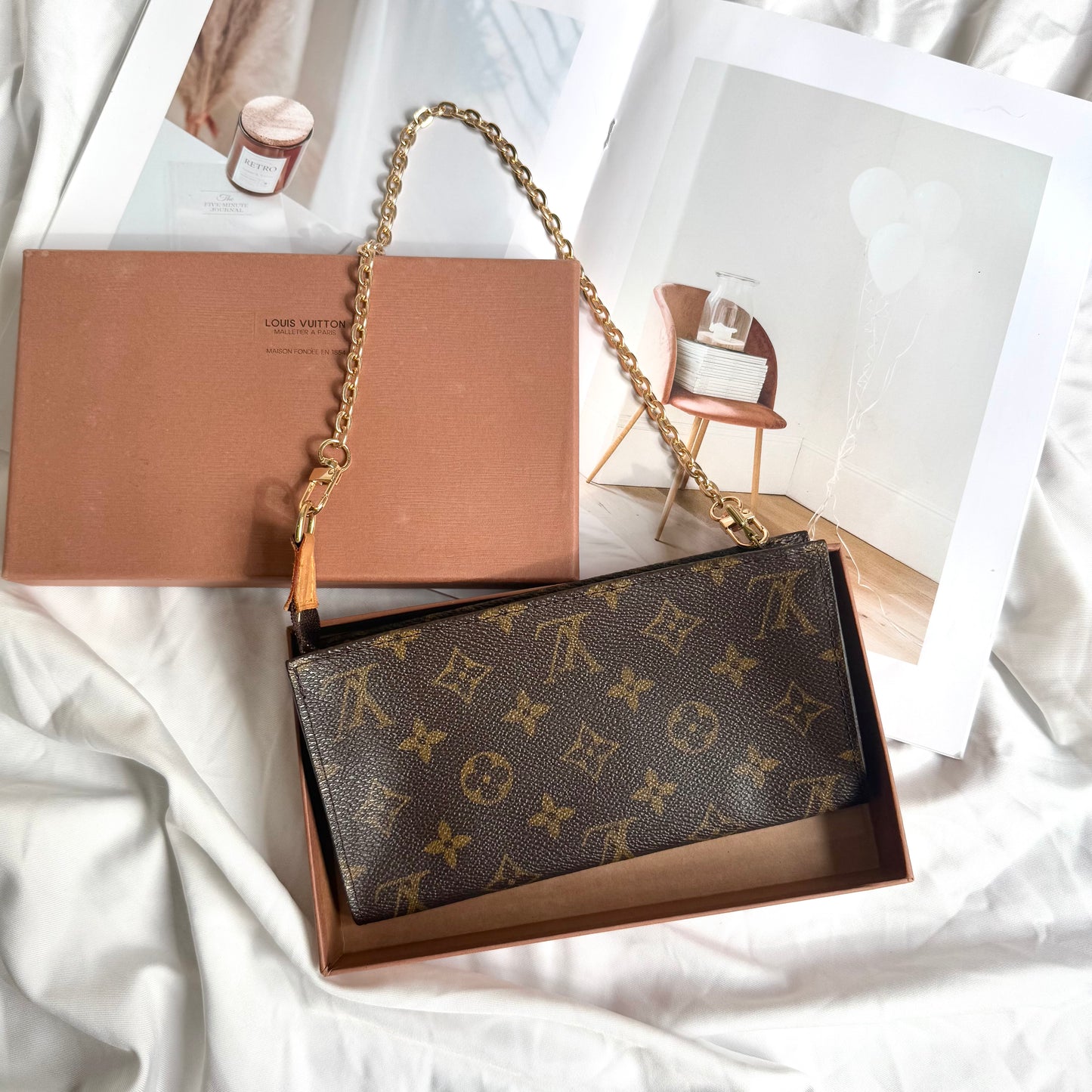 Louis Vuitton Toiletry Pouch 19 Monogram