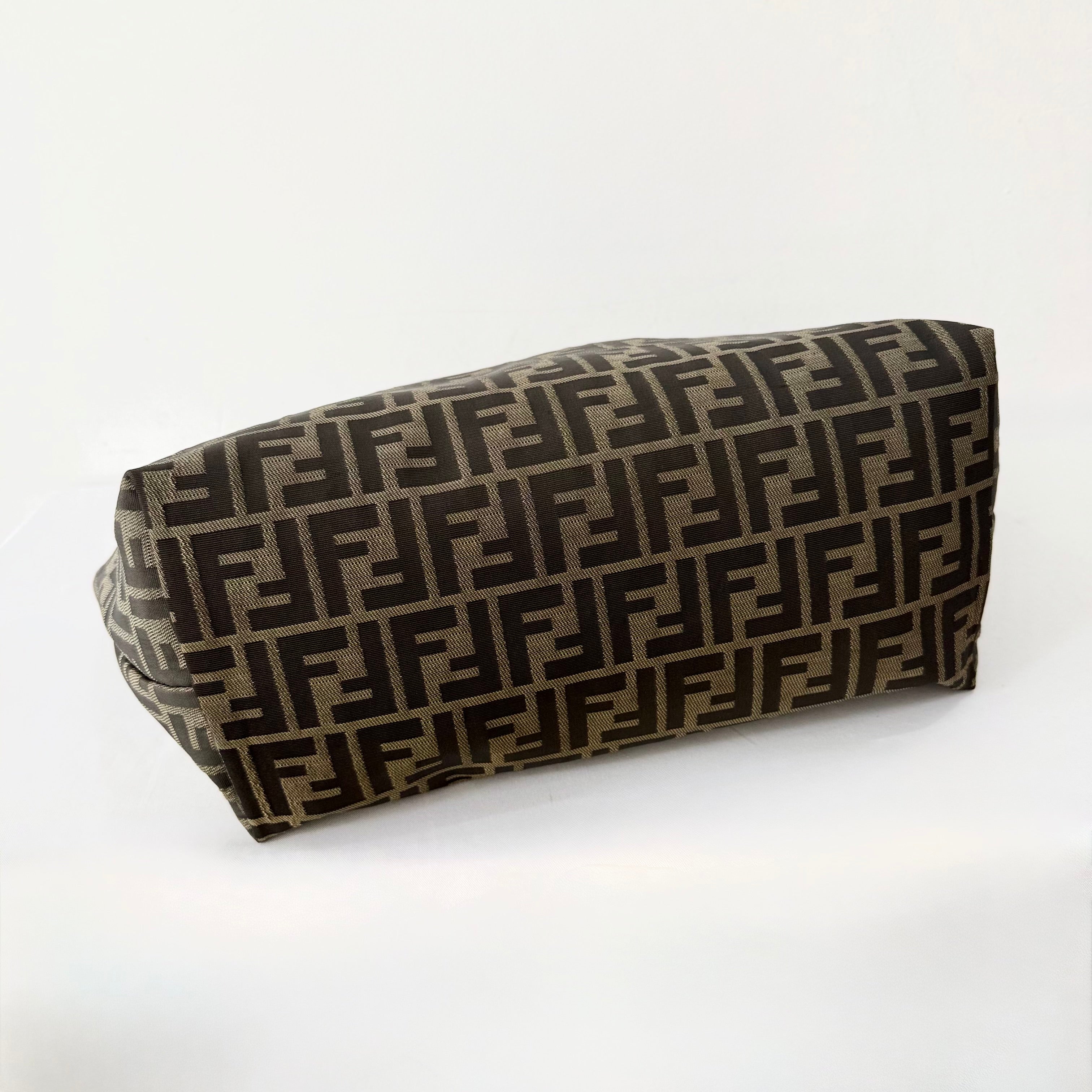 Fendi Brown Zucca Canvas Tote