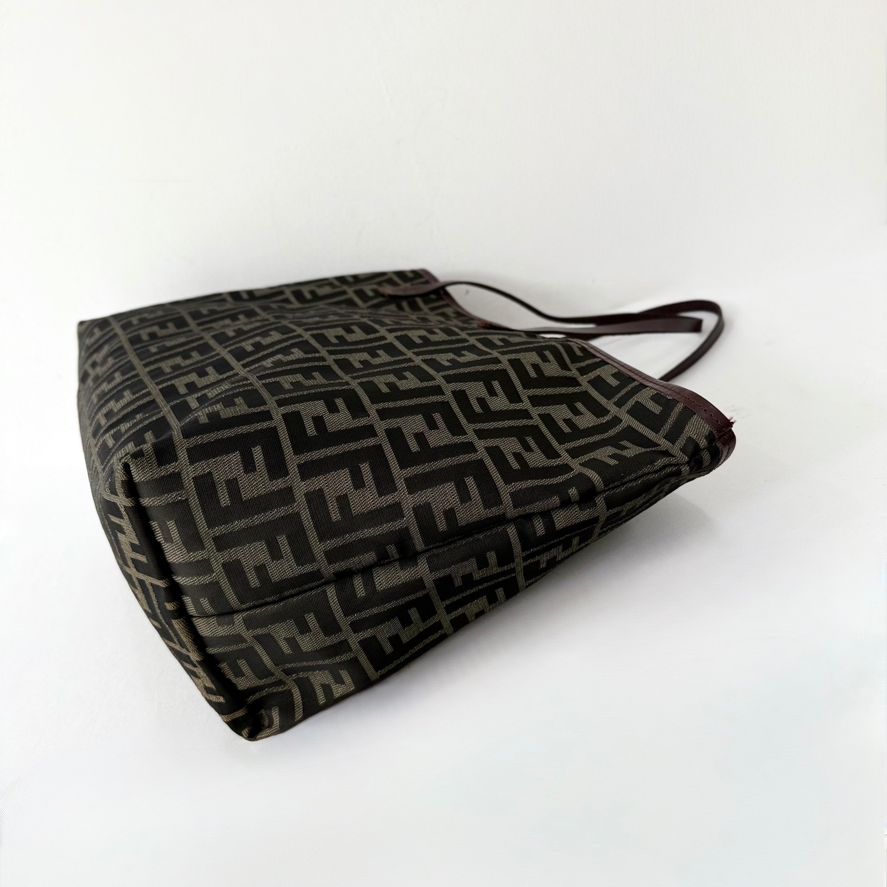 Fendi Brown Zucca Canvas Tote