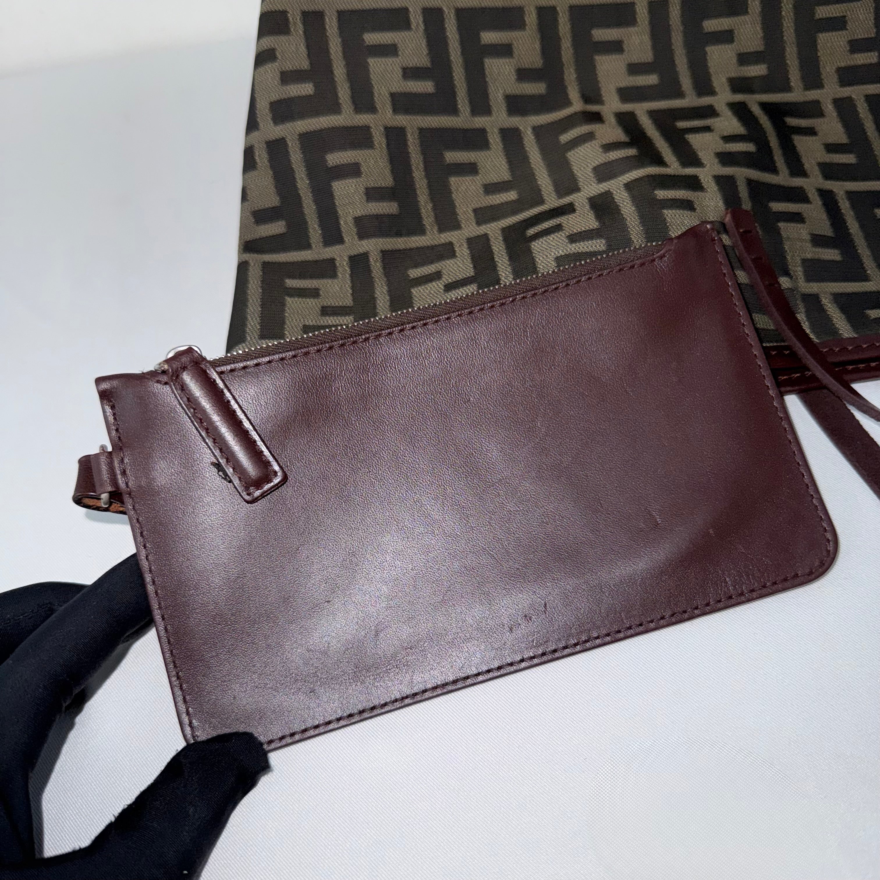 Fendi Brown Zucca Canvas Tote