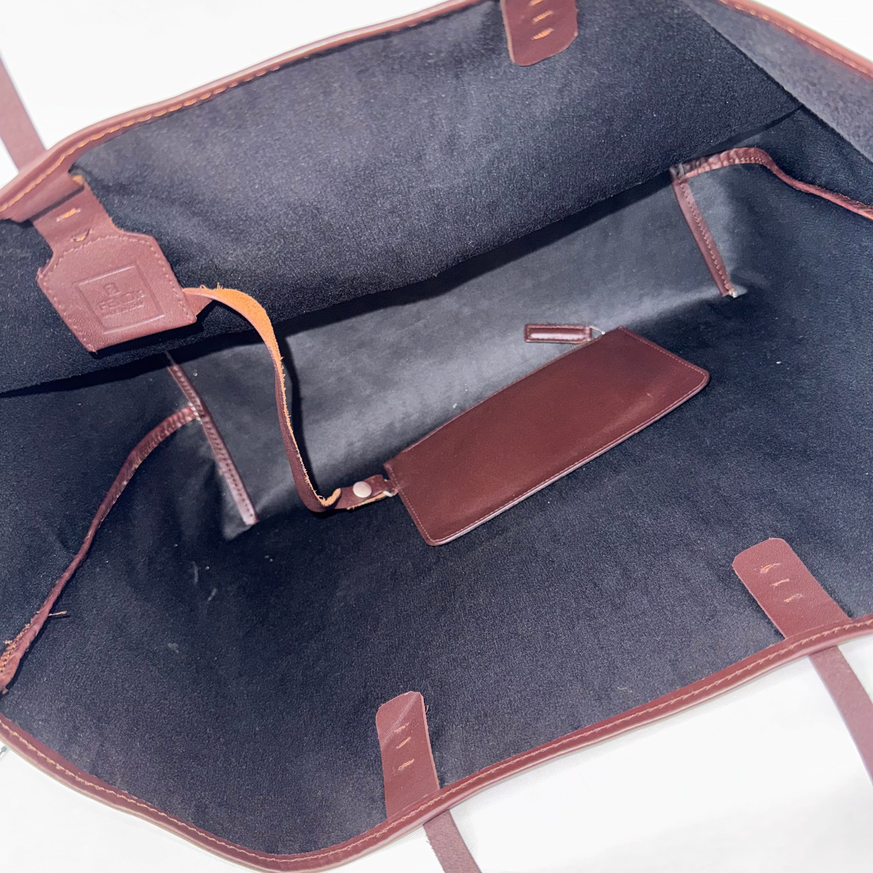 Fendi Brown Zucca Canvas Tote