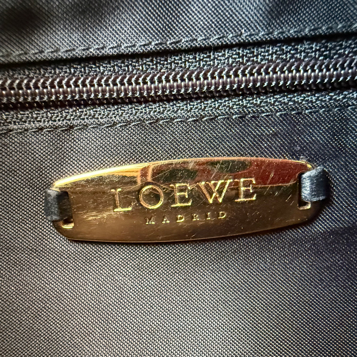 Loewe Vintage nappa leather shoulder bag