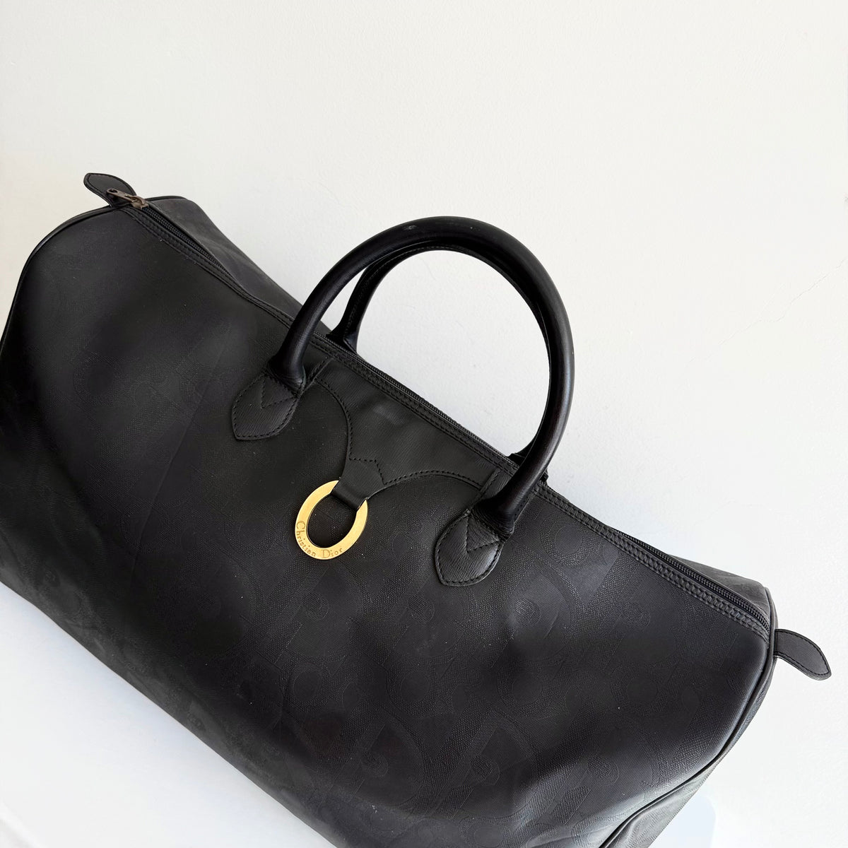 Christian Dior Trotter Boston Travel Bag