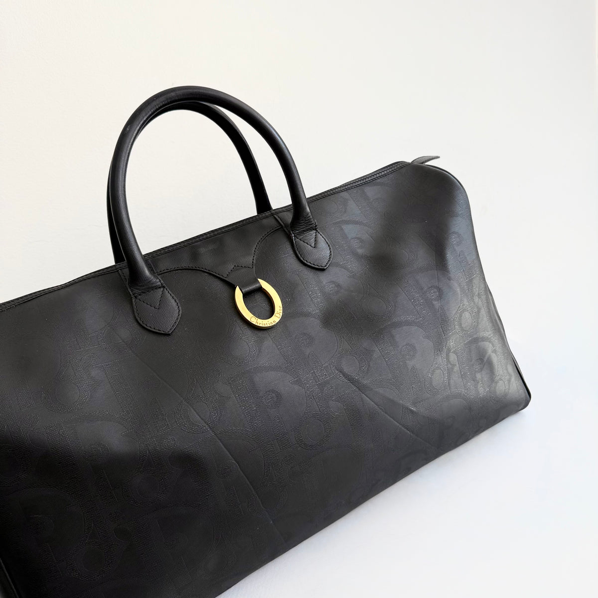 Christian Dior Trotter Boston Travel Bag