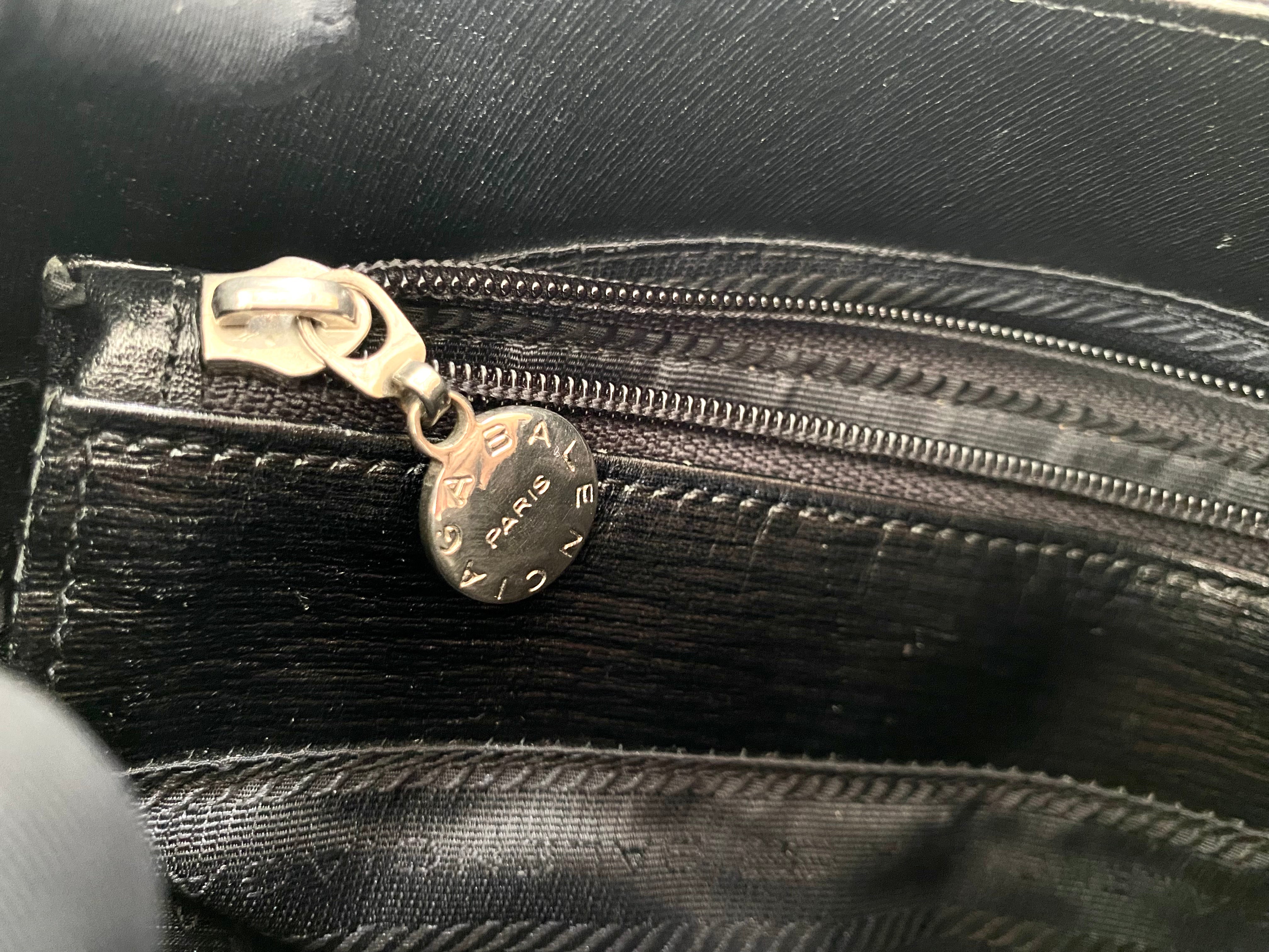 Balenciaga Black Leather Handbag
