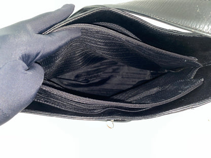 Balenciaga Black Leather Handbag