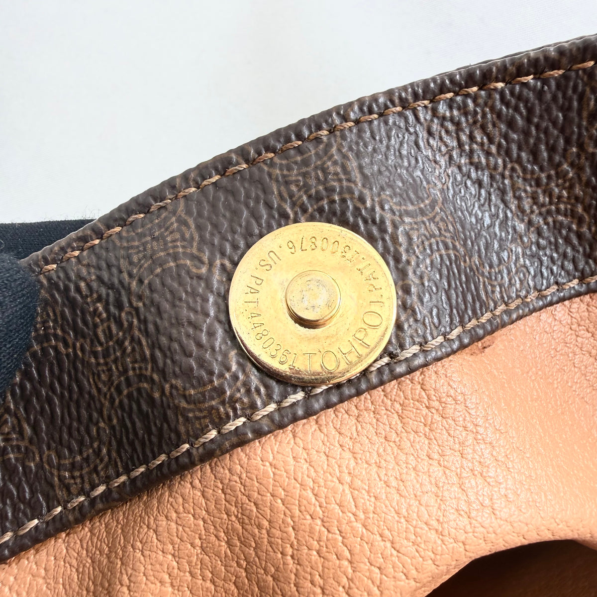 Celine Macadam Coated Canvas Tote Bag