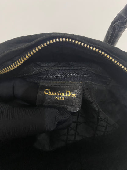 Christian Dior Black Cannage Vintage Handbag